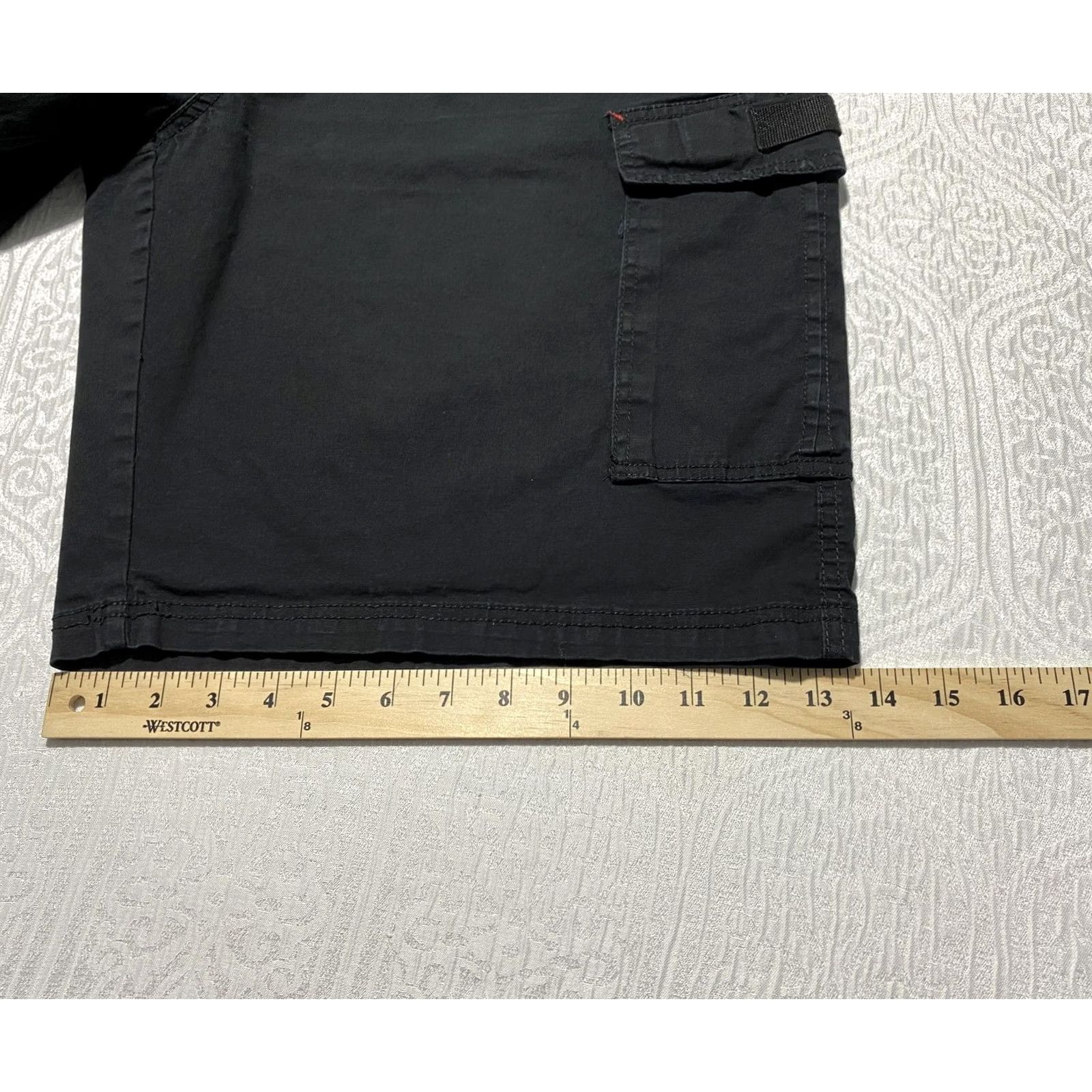 Beverly Hills Polo Club Beverly Hills Polo Club Shorts Mens 42 Black Cargo Stretch Cotton Pockets Casual Size US XL / EU 56 / 4 - 7 Thumbnail