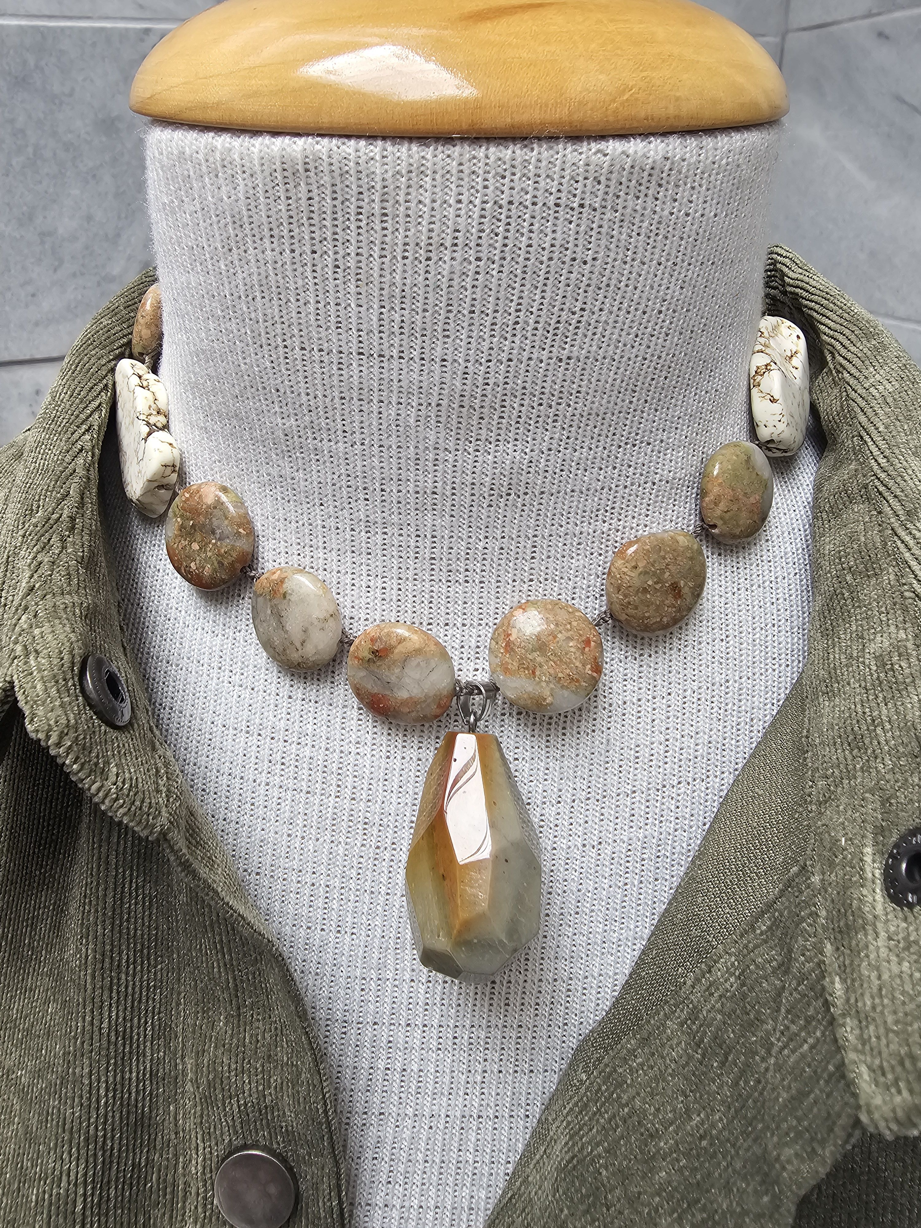 Other Agate Handmade Necklace Size ONE SIZE - 6 Thumbnail