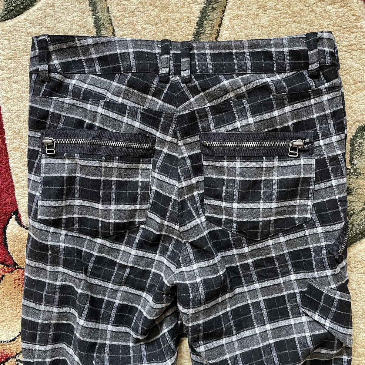 Japanese Brand × Vintage VINTAGE CHECKERED CROPPED PANT PUNK OUTFIT Size US 30 / EU 46 - 6 Thumbnail