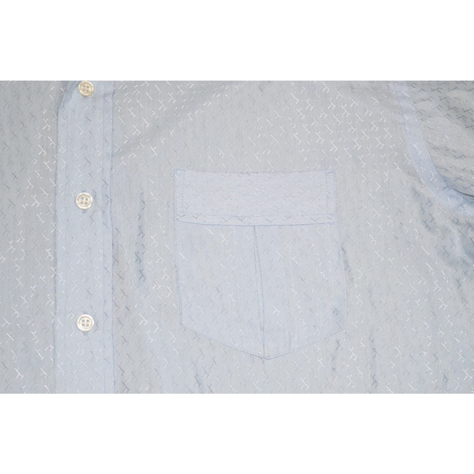Prince VINTAGE PRINCE FERRARI SHIRT Long Sleeve Button Down 34 16 1/2 Blue Disco Light Women/Mens? Size US L / EU 52-54 / 3 - 2 Thumbnail