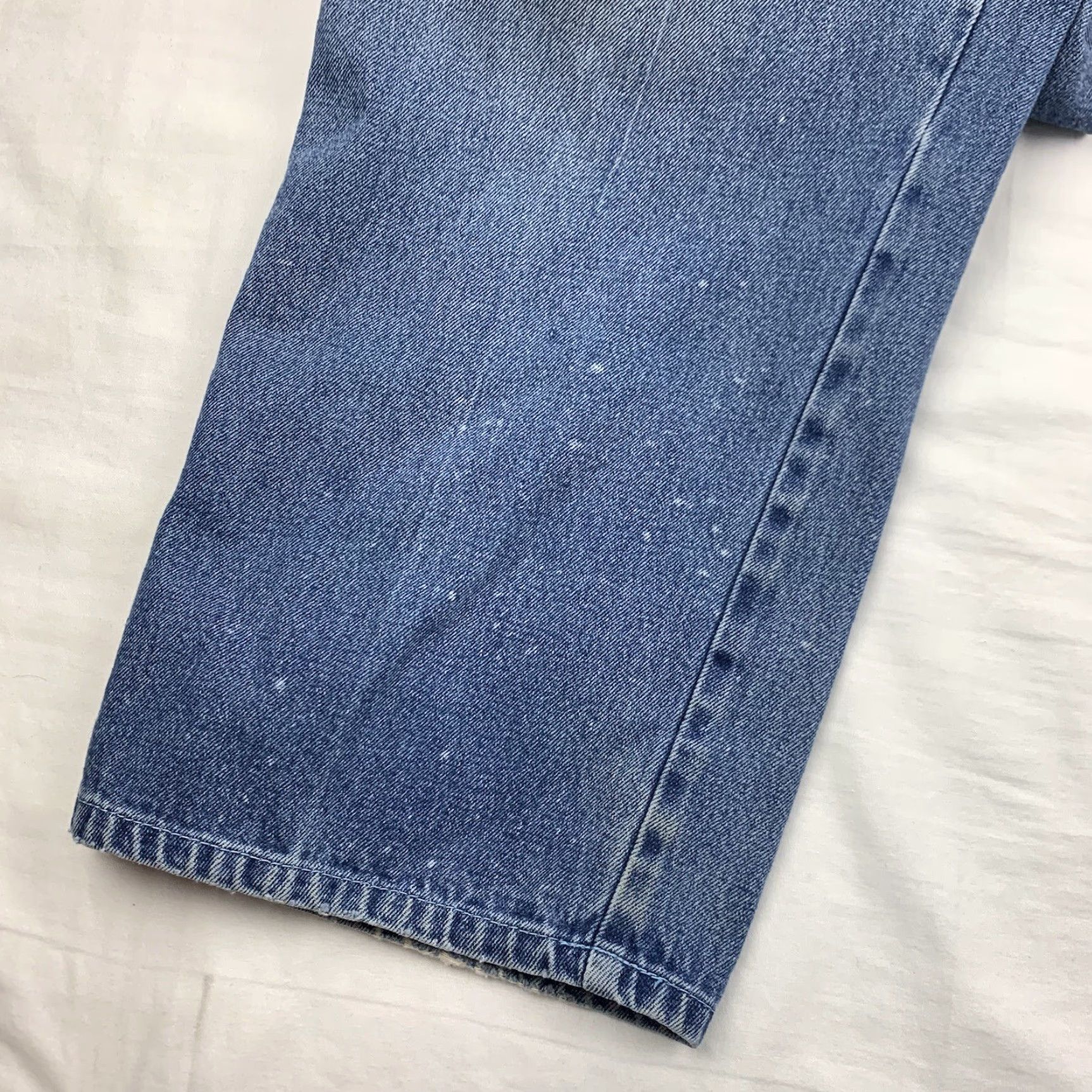 Vintage Vintage Webs Baggy Fit Jeans Adult 38x31 Blue Straight Leg Streetwear Grunge Y2K Size US 38 / EU 54 - 4 Thumbnail