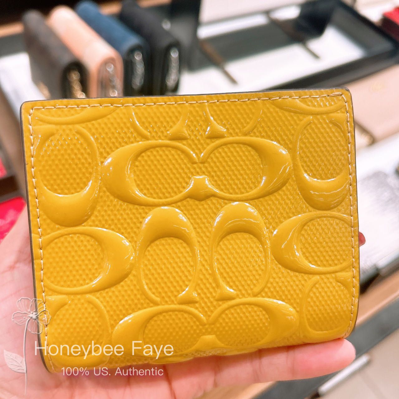 Coach Snap Wallet In Signature Leather CT982 Size ONE SIZE - 2 Thumbnail