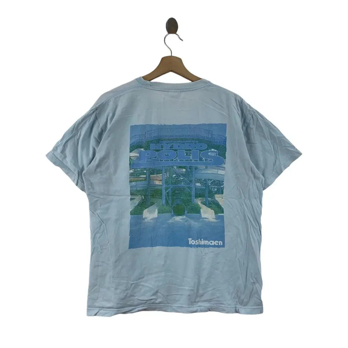 Vintage Vintage JAPAN TOSHIMAEN HYDROPOLIS Park Tee Shirt Top Theme Size US L / EU 52-54 / 3 - 1 Thumbnail