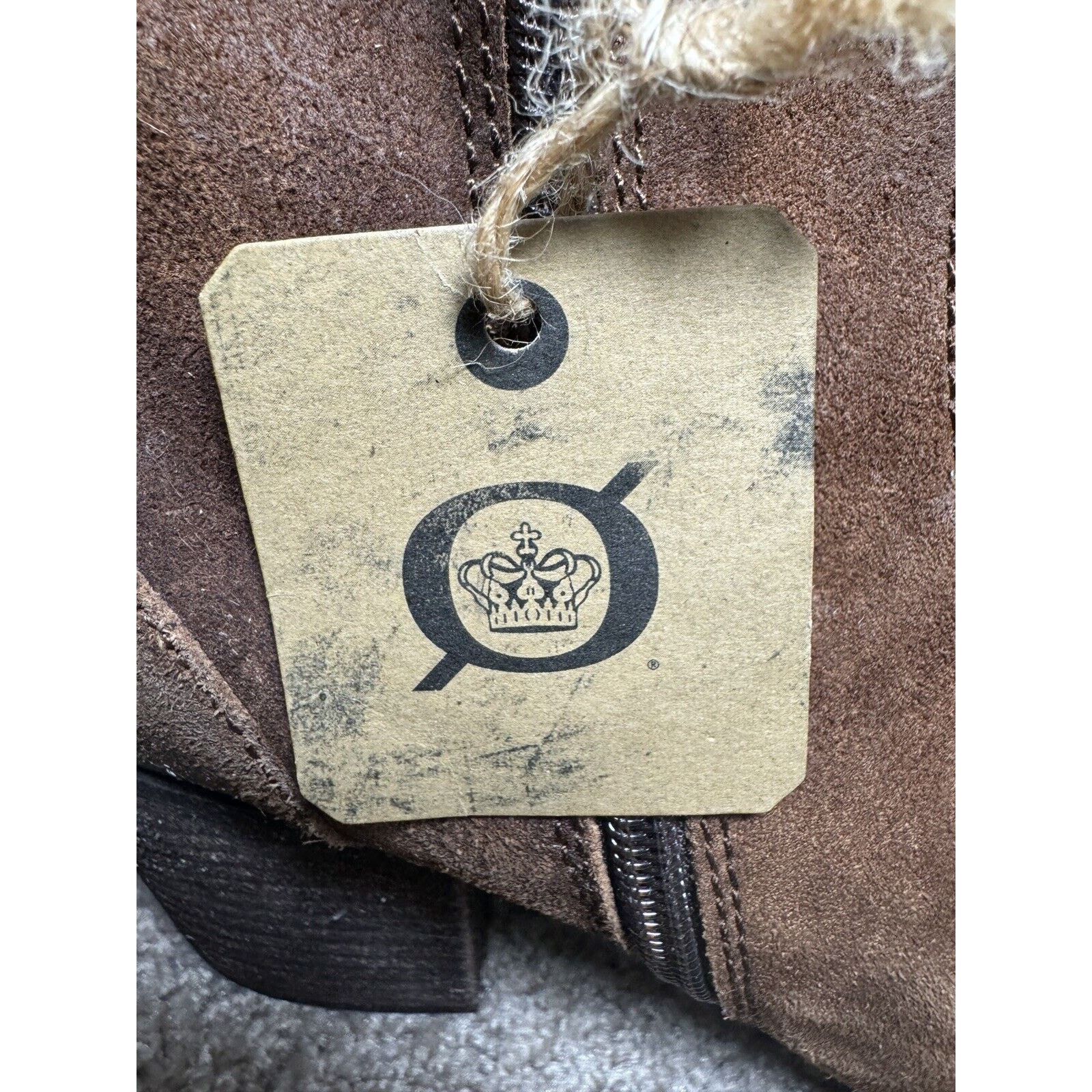Born Born Hand Crafted Footwear, Distressed Suede Combat Boots Size US 11 / IT 41 - 5 Thumbnail