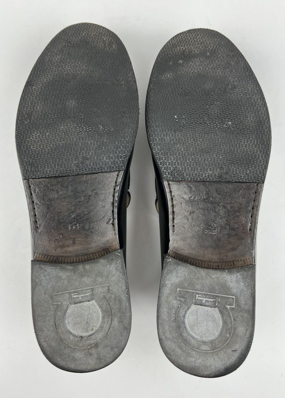 Salvatore Ferragamo SALVATORE FERRAGAMO Loafers Leather Shoes Horsebit Black Men Size US 9 / EU 42 - 14 Thumbnail