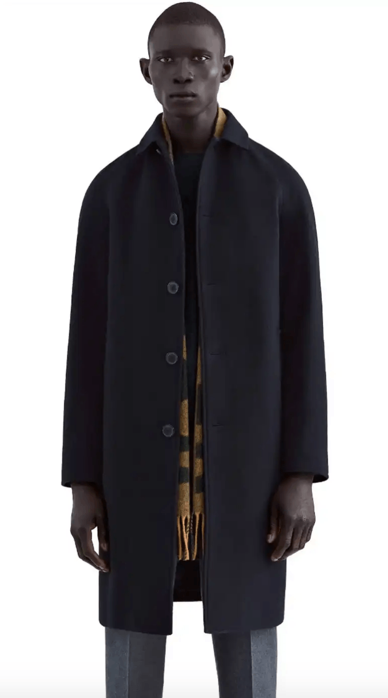 Acne Studios AW15 Marten Moon Lambswool Coat | Grailed
