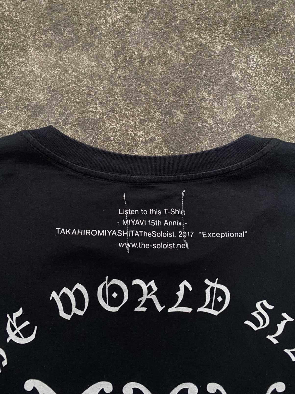 Number (N)ine × Takahiromiyashita The Soloist. ARCHIVE TAKAHIROMIYASHITA THE SOLOIST X MIYAVI 15TH ANNIV Size US M / EU 48-50 / 2 - 3 Thumbnail