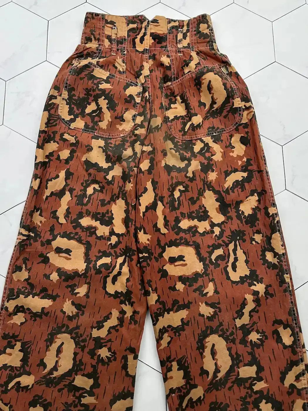 Japanese Brand Vintage Parachute Printed Pants E2 Size 25" / US 0 / IT 36 - 8 Thumbnail