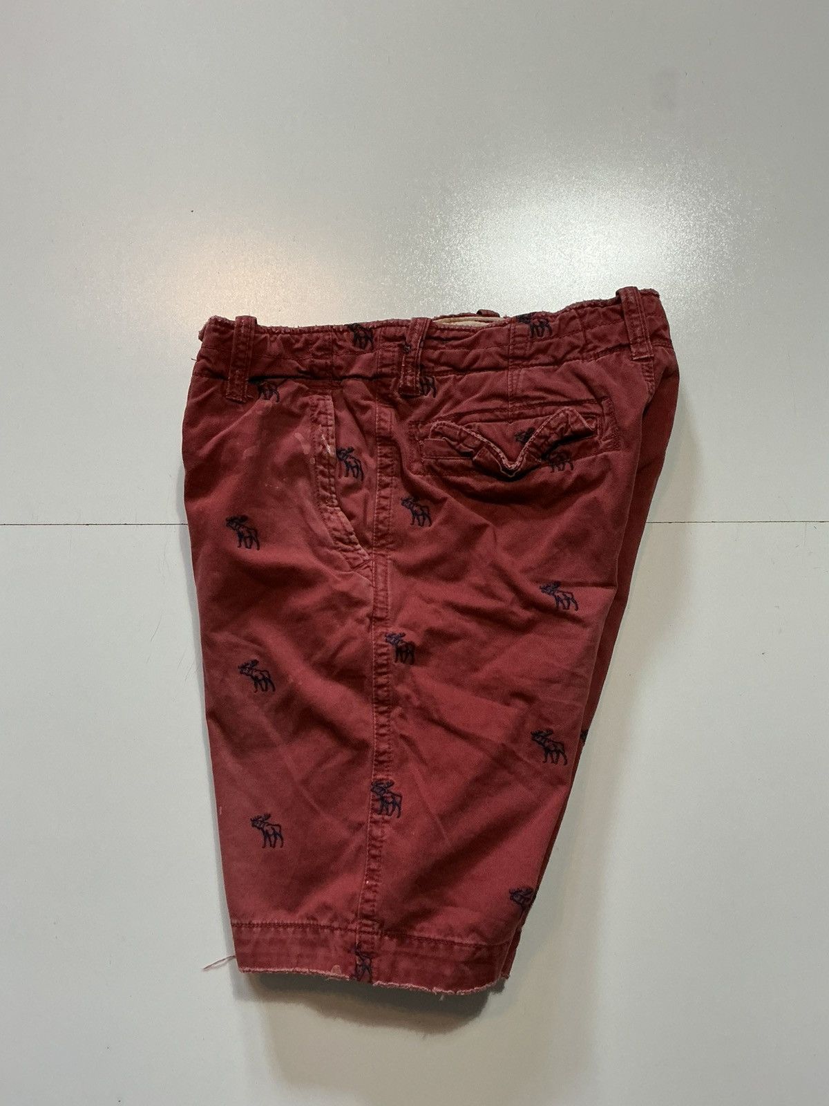 Abercrombie & Fitch Abercrombie & Fitch New York Vintage Y2K Moose Cargo Shorts Size US 30 / EU 46 - 4 Thumbnail