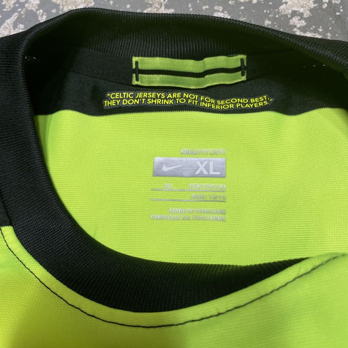 Nike × Vintage Nike Celtic 2009/2010 Away Long Sleeve Soccer Football Jerse Size US S / EU 44-46 / 1 - 4 Thumbnail