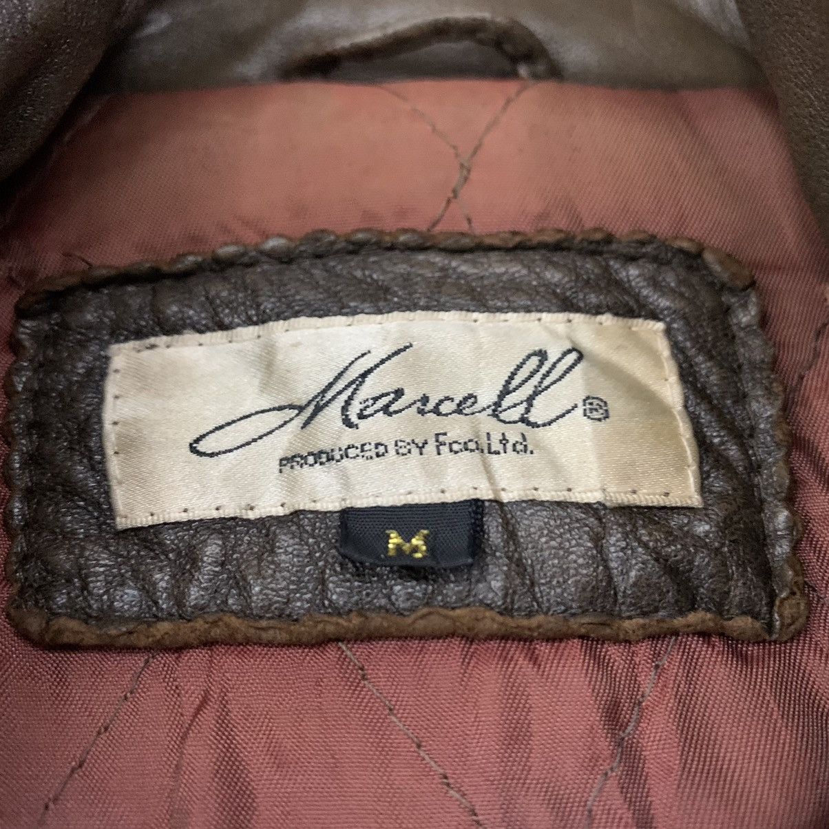 Genuine Leather Marcell Brown Leather Jacket Size US M / EU 48-50 / 2 - 8 Thumbnail