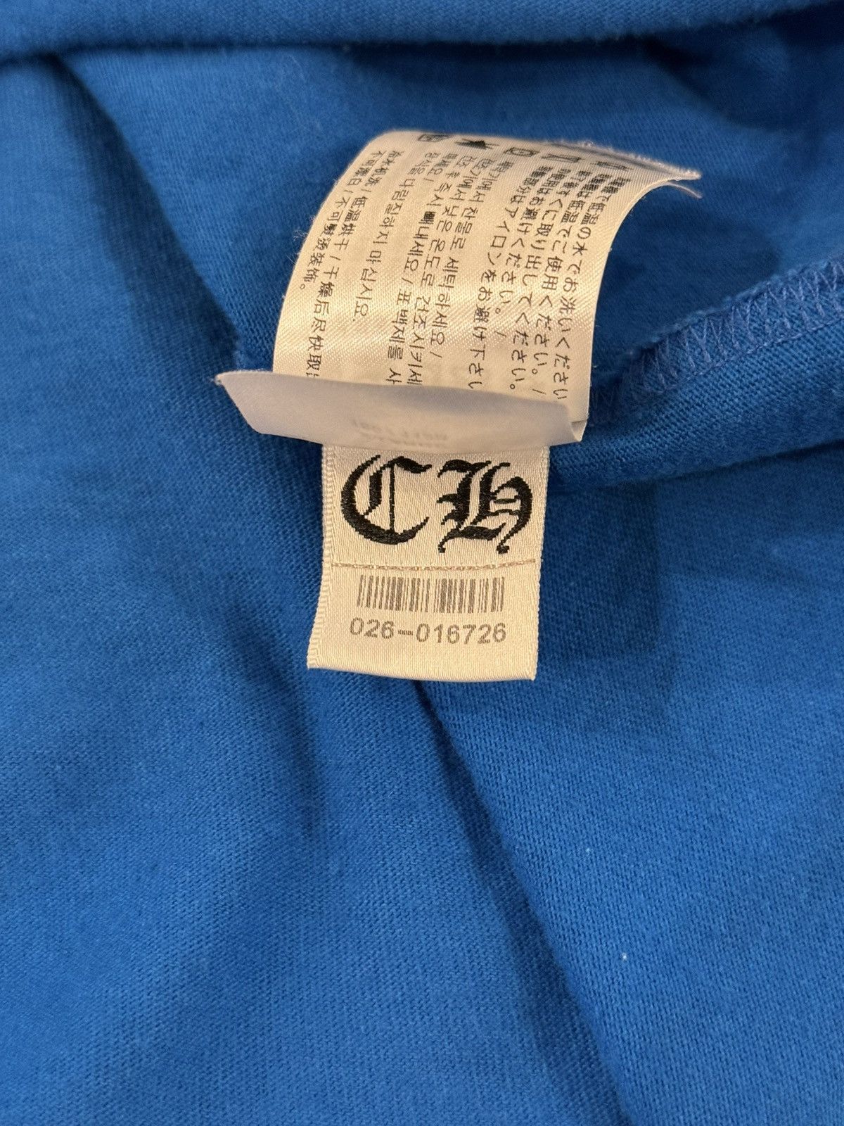 Chrome Hearts Matty Boy Blue Space Long Sleeve Shirt Size US XL / EU 56 / 4 - 9 Thumbnail