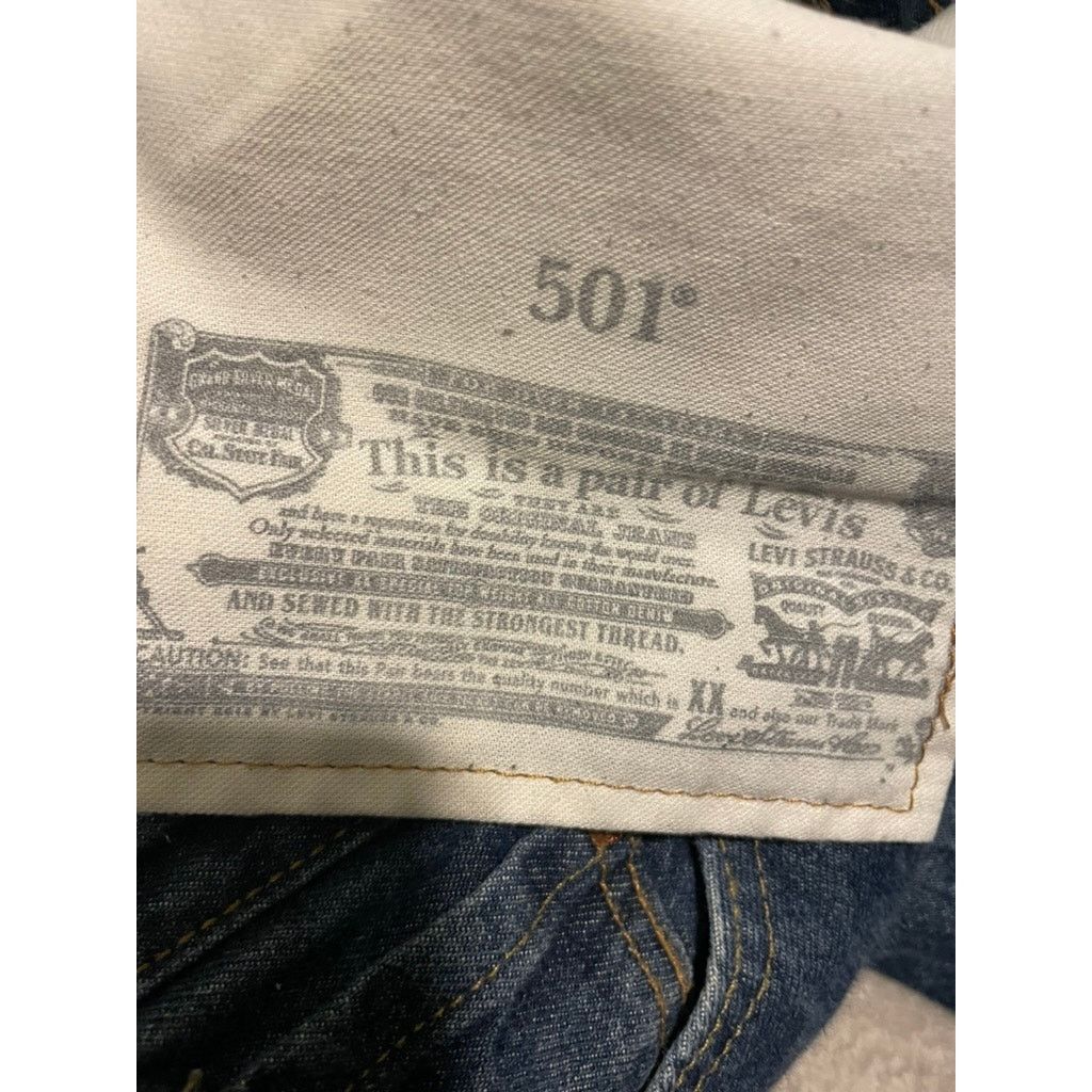 Levi's Levi's 501 Button-Fly Jeans W34 L32 Classic Straight Fit Size US 34 / EU 50 - 12 Thumbnail