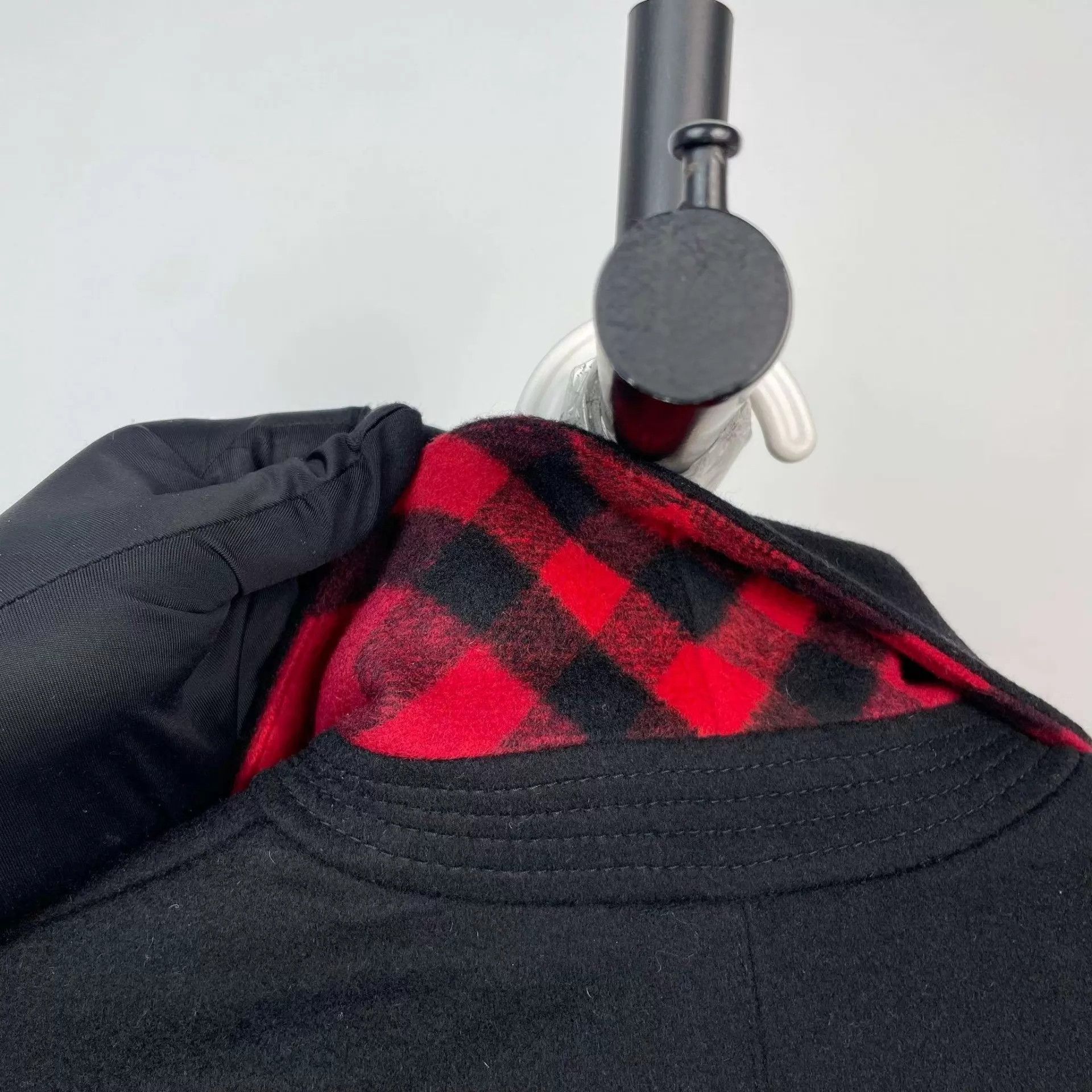 Burberry Burberry Wool Coat Black Size 6 Size XS / US 0-2 / IT 36-38 - 9 Thumbnail
