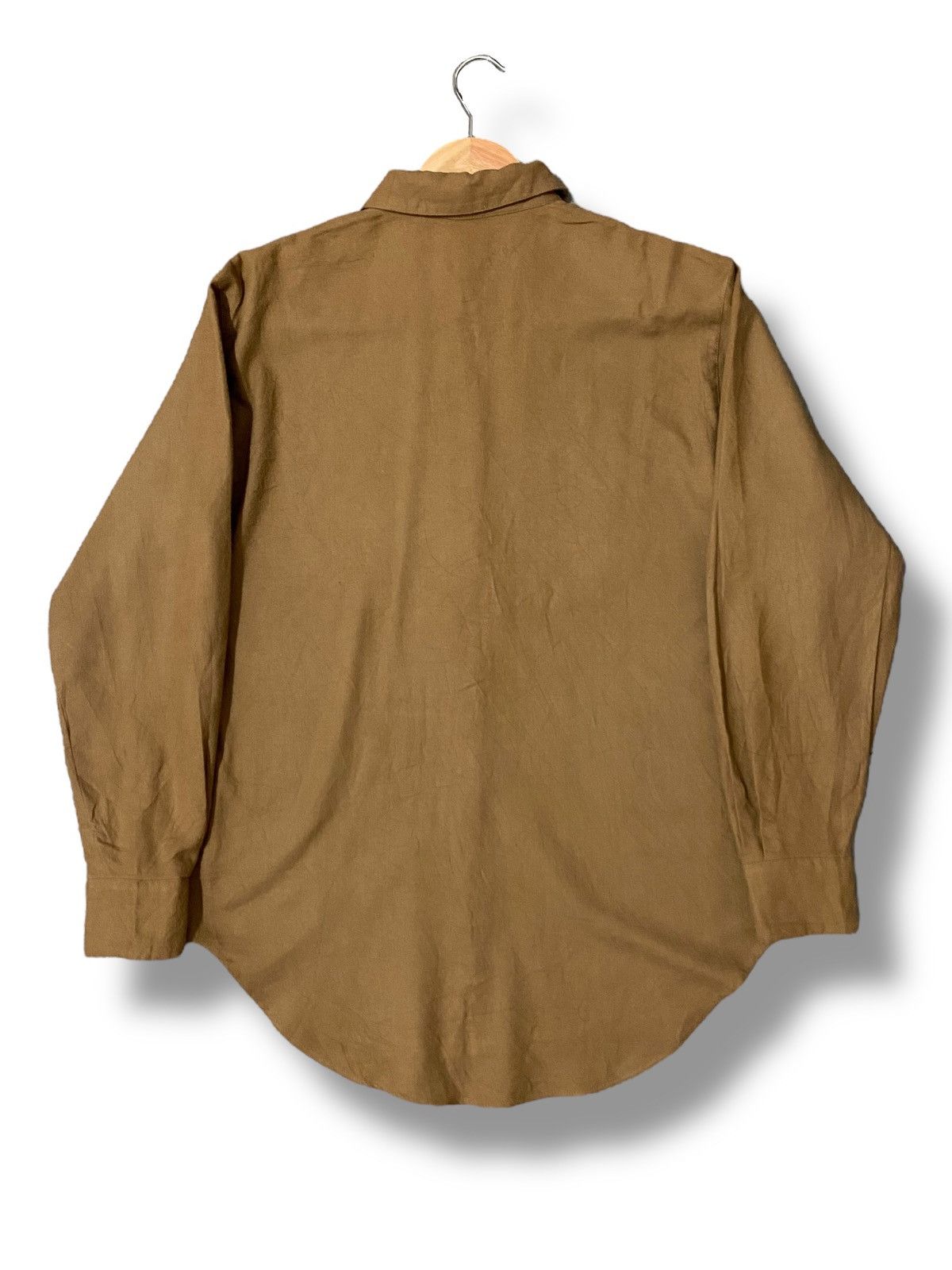 Designer Issey Miyake Pleated Longsleeve Shirt Size US L / EU 52-54 / 3 - 2 Thumbnail
