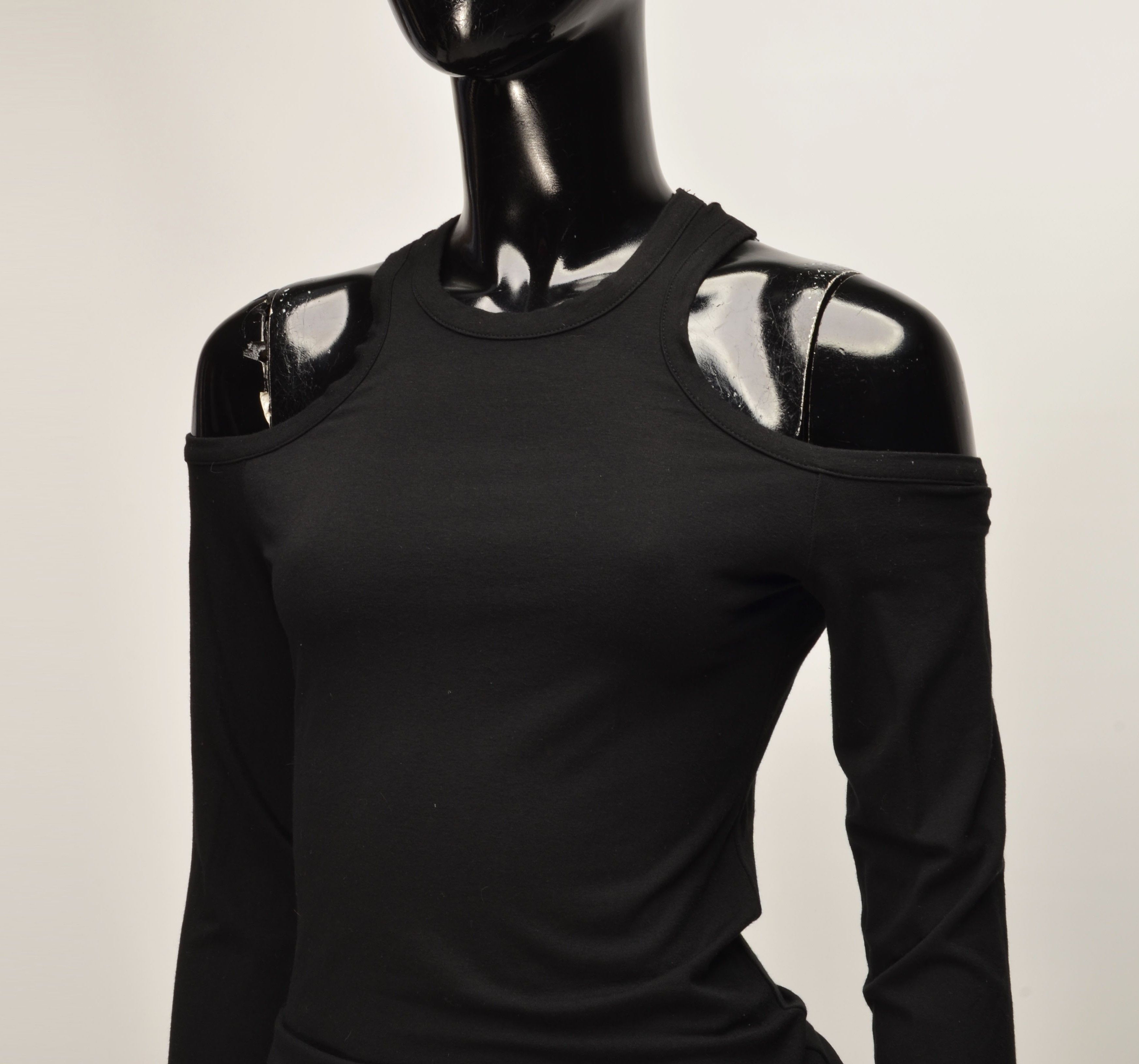 Morgan De Toi Vintage Morgan de Toi Y2K Open Shoulders Long Sleeve Top Size S / US 4 / IT 40 - 2 Thumbnail