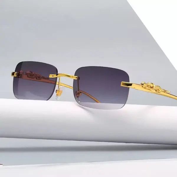 Other Retro Style Leopard 🐆 Yellow Black Frame Glasses Size ONE SIZE - 1 Thumbnail
