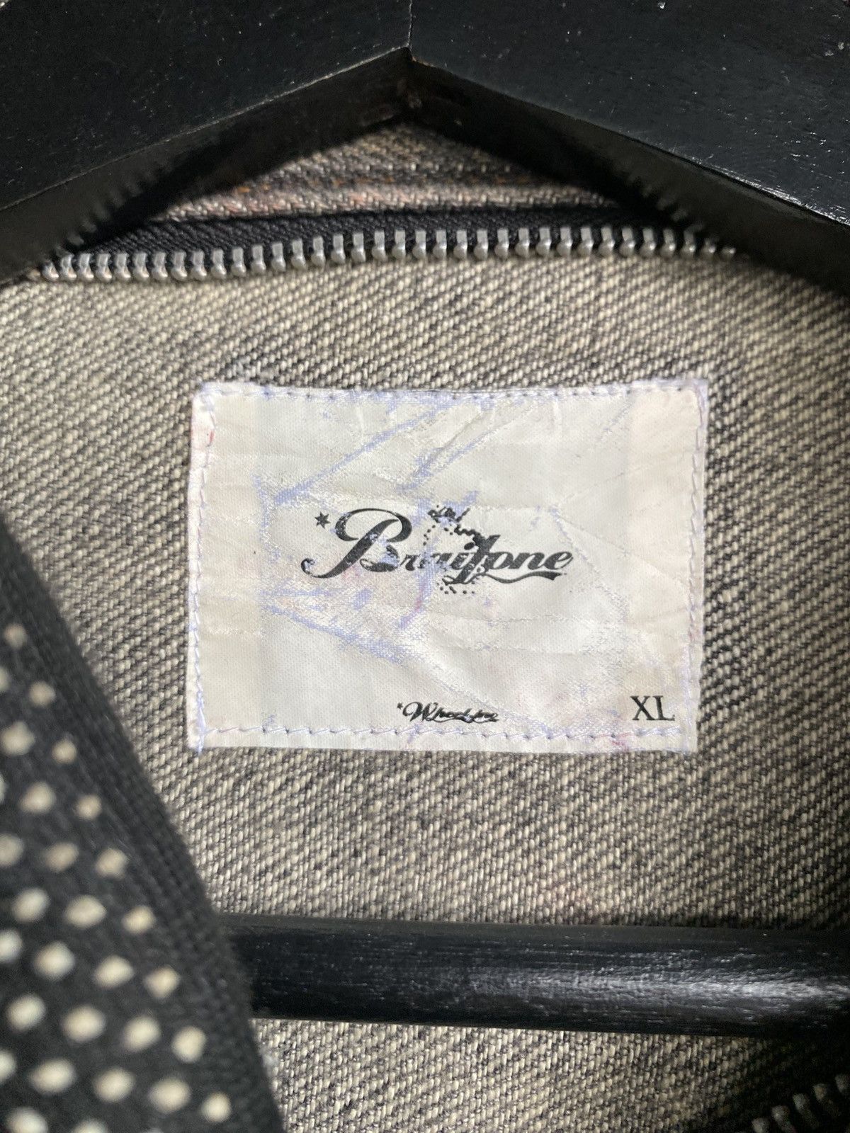 Japanese Brand Braitone Washed Denim Jacket Vintage Japanese Style Grey Size US L / EU 52-54 / 3 - 8 Thumbnail