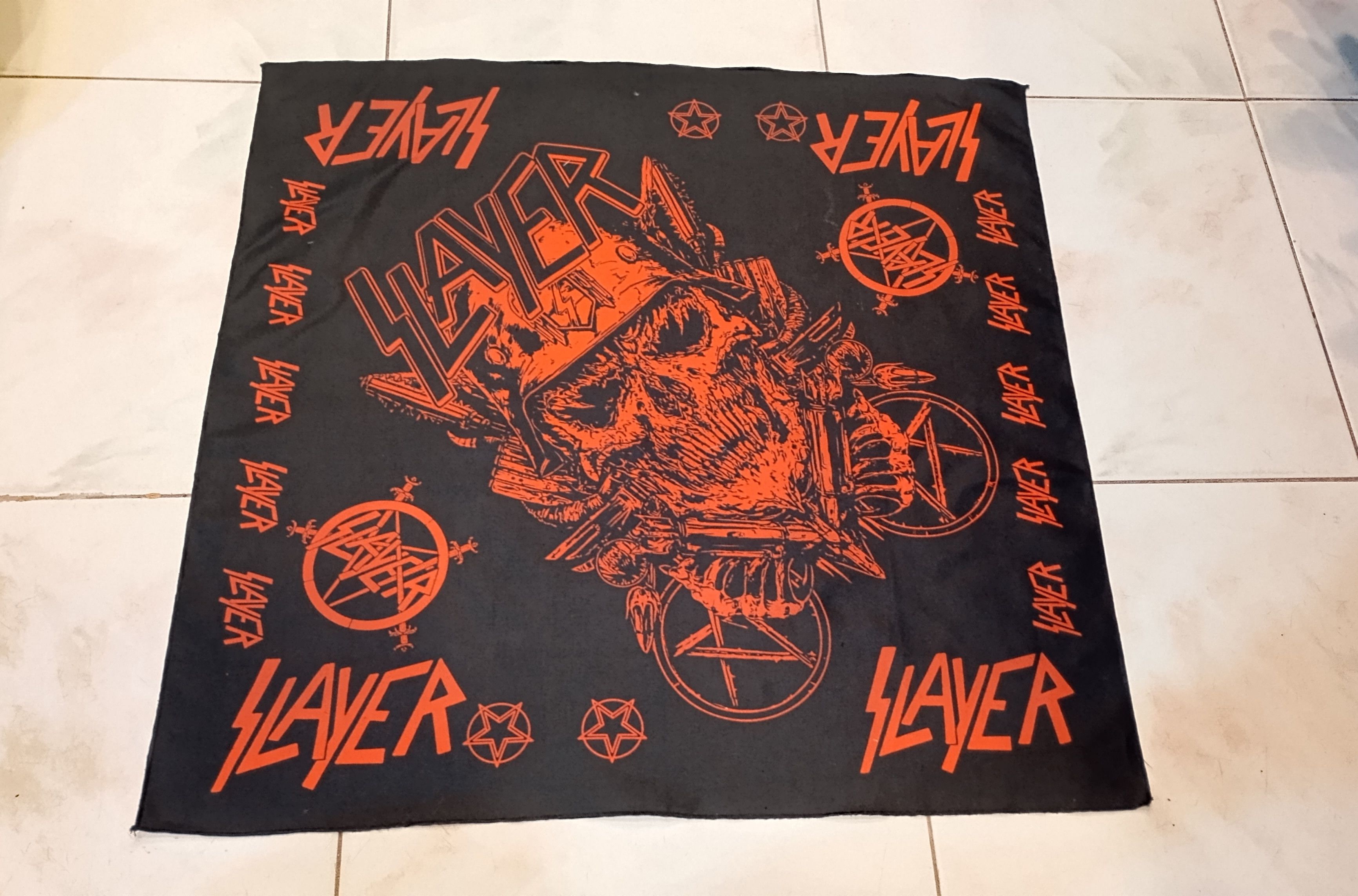 Band Tees Skulls Bandana Handkerchief Size ONE SIZE - 5 Thumbnail