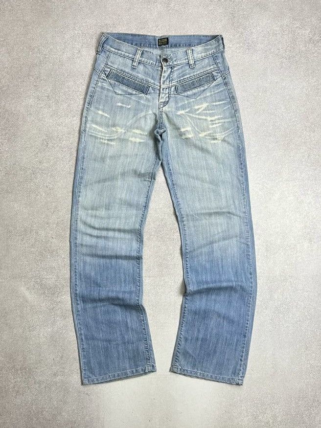G-Star Vintage 90s G-star Raw If Six Japanese Style Flared Jeans 30 Size US 30 / EU 46 - 1 Thumbnail