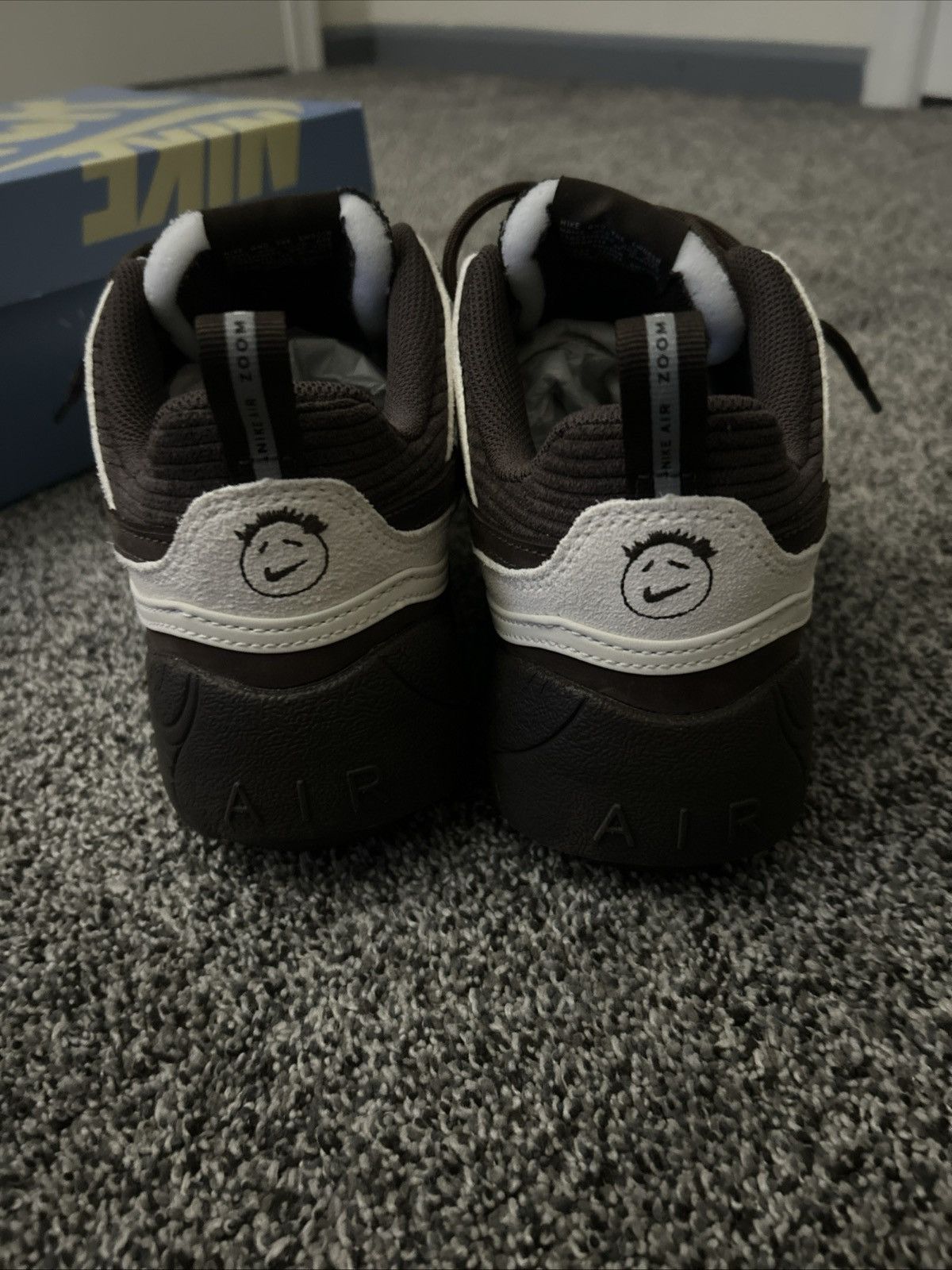 Nike × Travis Scott Travis Scott Cactus Jack Nike Zoom Field Jaxx Leche Blue Size US 8.5 / EU 41-42 - 6 Thumbnail