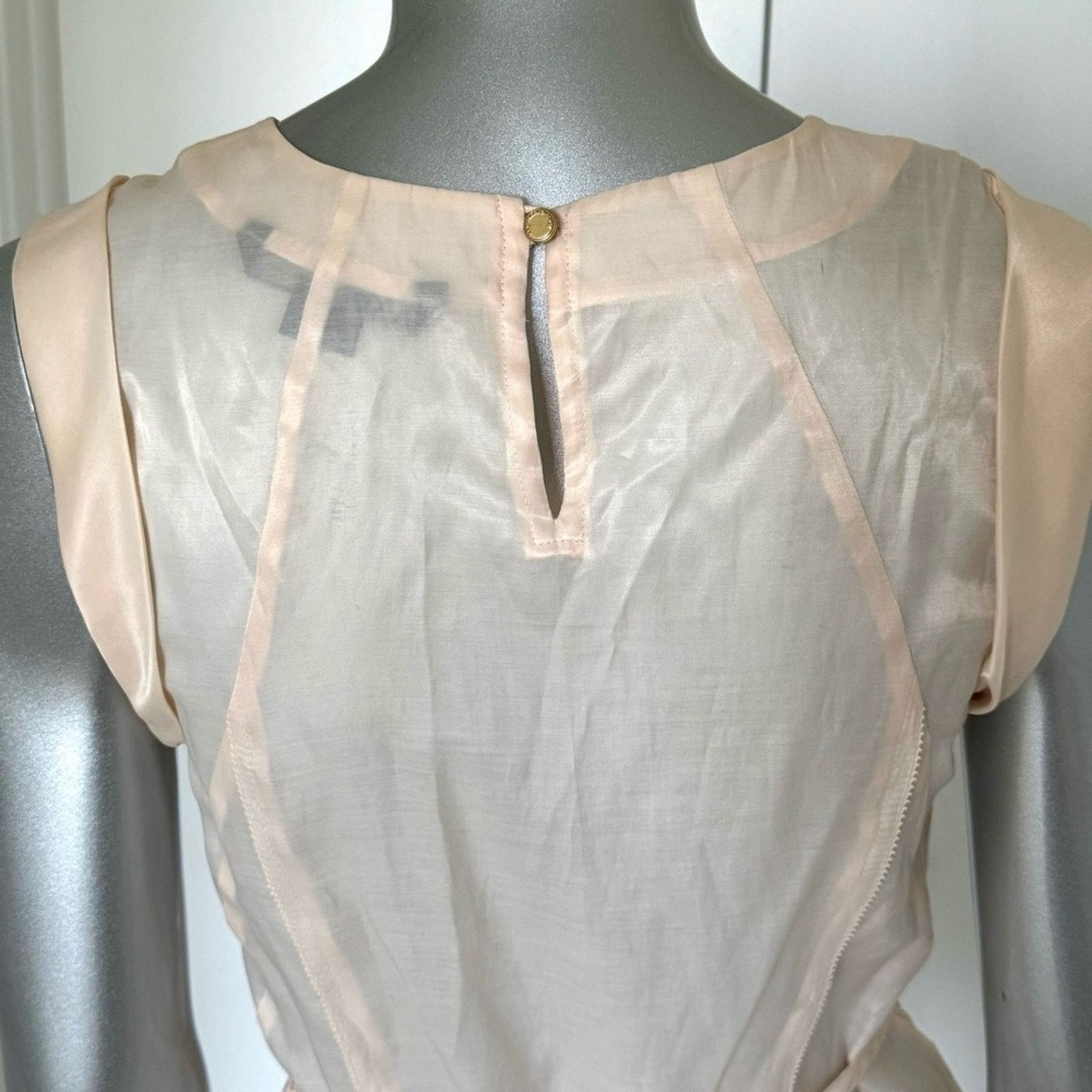 Armani Exchange ARMANI EXCHANGE Light Pink Blouse, Size S Size S / US 4 / IT 40 - 4 Thumbnail