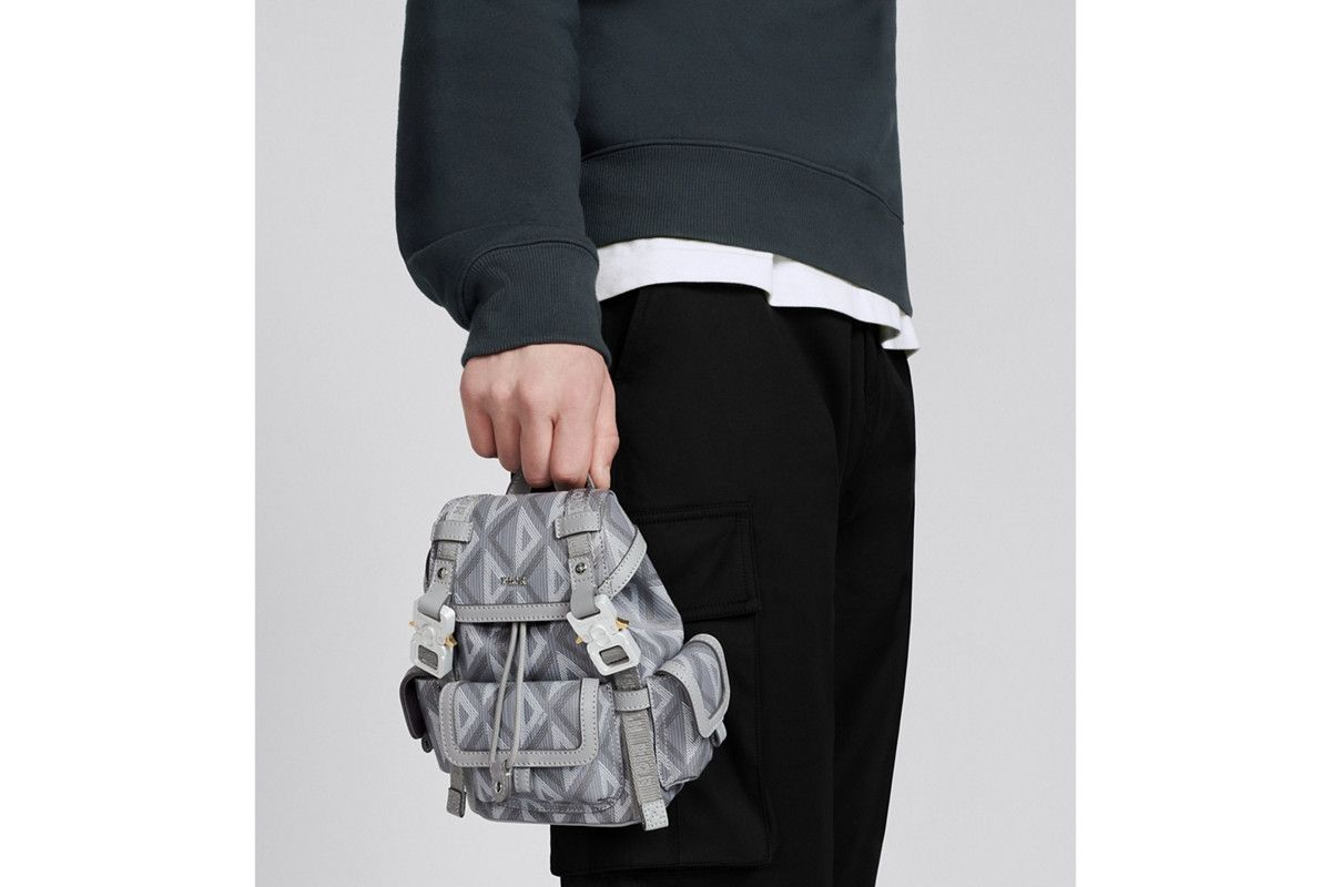 Dior o1bcso1str0226 Size :OS/ Hit the Road Backpack in Grey Size ONE SIZE - 8 Thumbnail