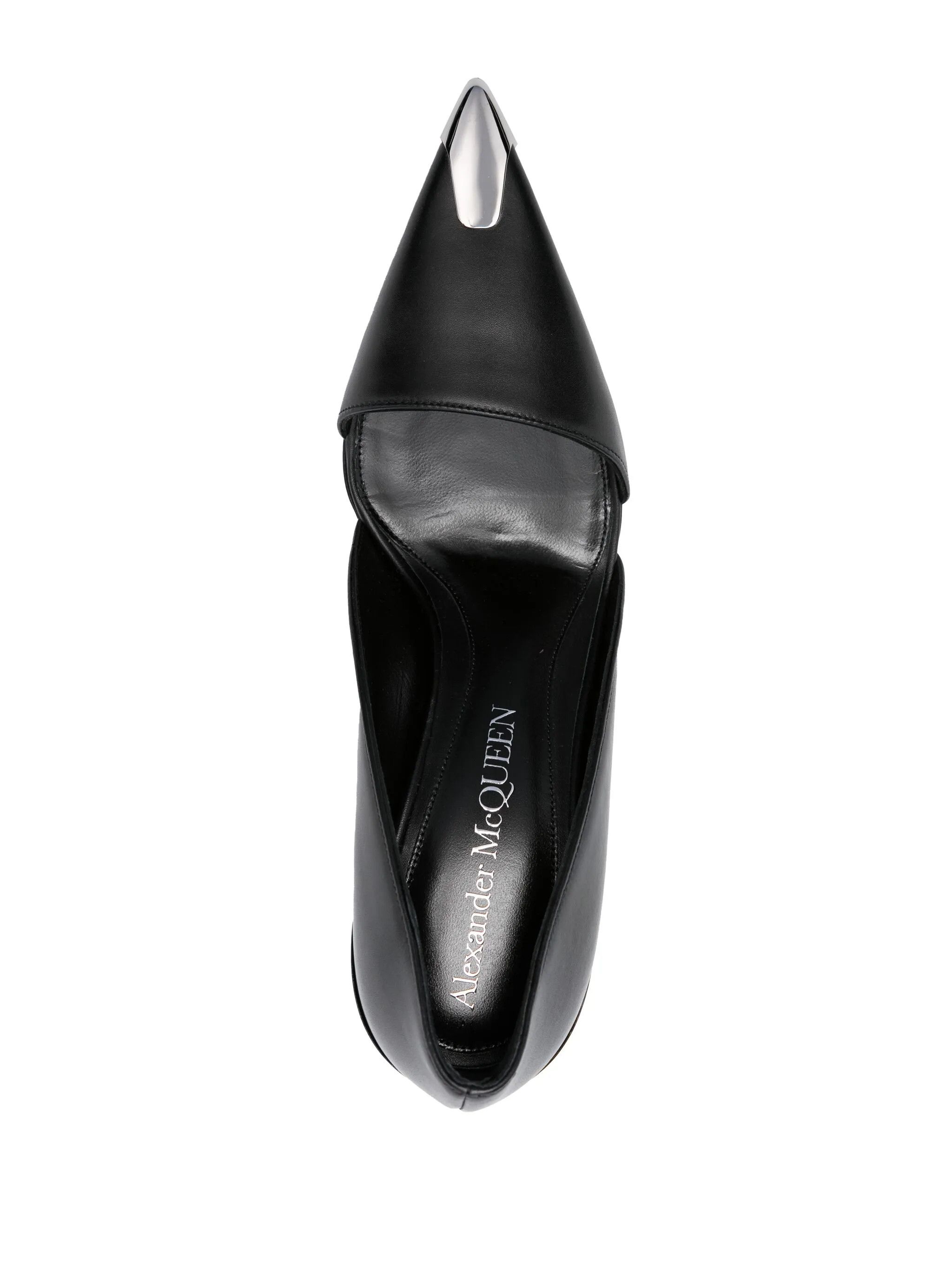 Alexander McQueen o1y0225 Pumps in Black Size US 10 / IT 40 - 4 Thumbnail