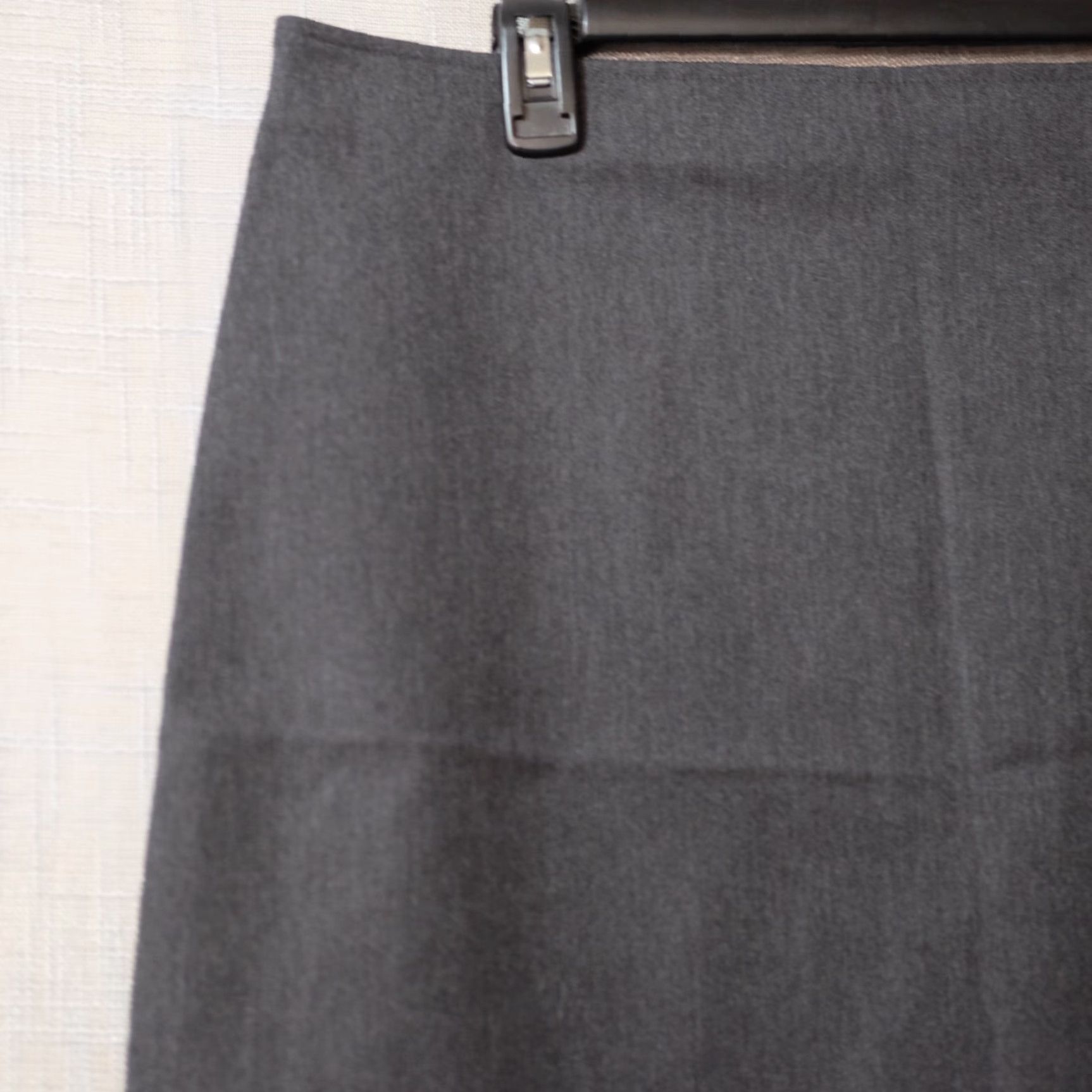 Old Navy VINTAGE Old Navy Pixie Fitted Skirt Career Pull On Dark Grey Women's L #H50-16 Size 36" / US 14 / IT 50 - 2 Thumbnail