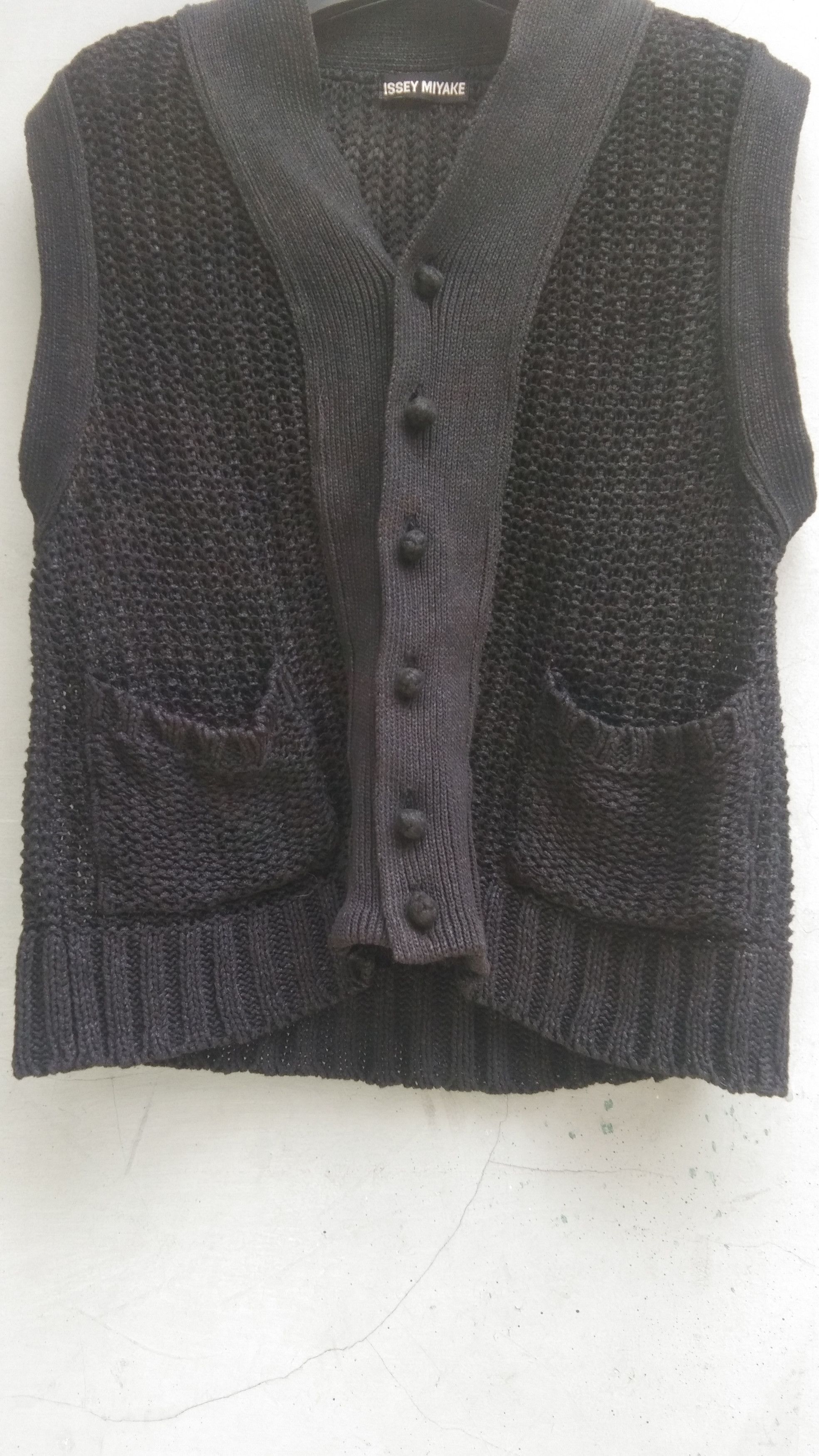 Issey Miyake Issey miyake 2 pocket black vest Size M / US 6-8 / IT 42-44 - 3 Thumbnail