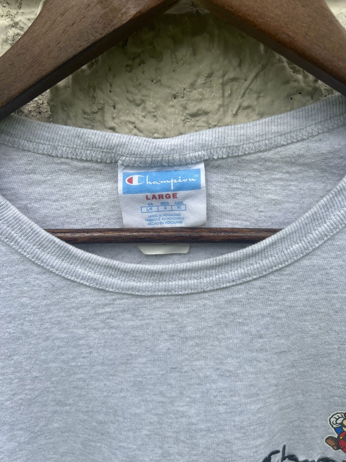 Champion × Nintendo × Vintage Vintage Champion Super Mario Bros. Kanji short-sleeve tee Size US L / EU 52-54 / 3 - 4 Thumbnail