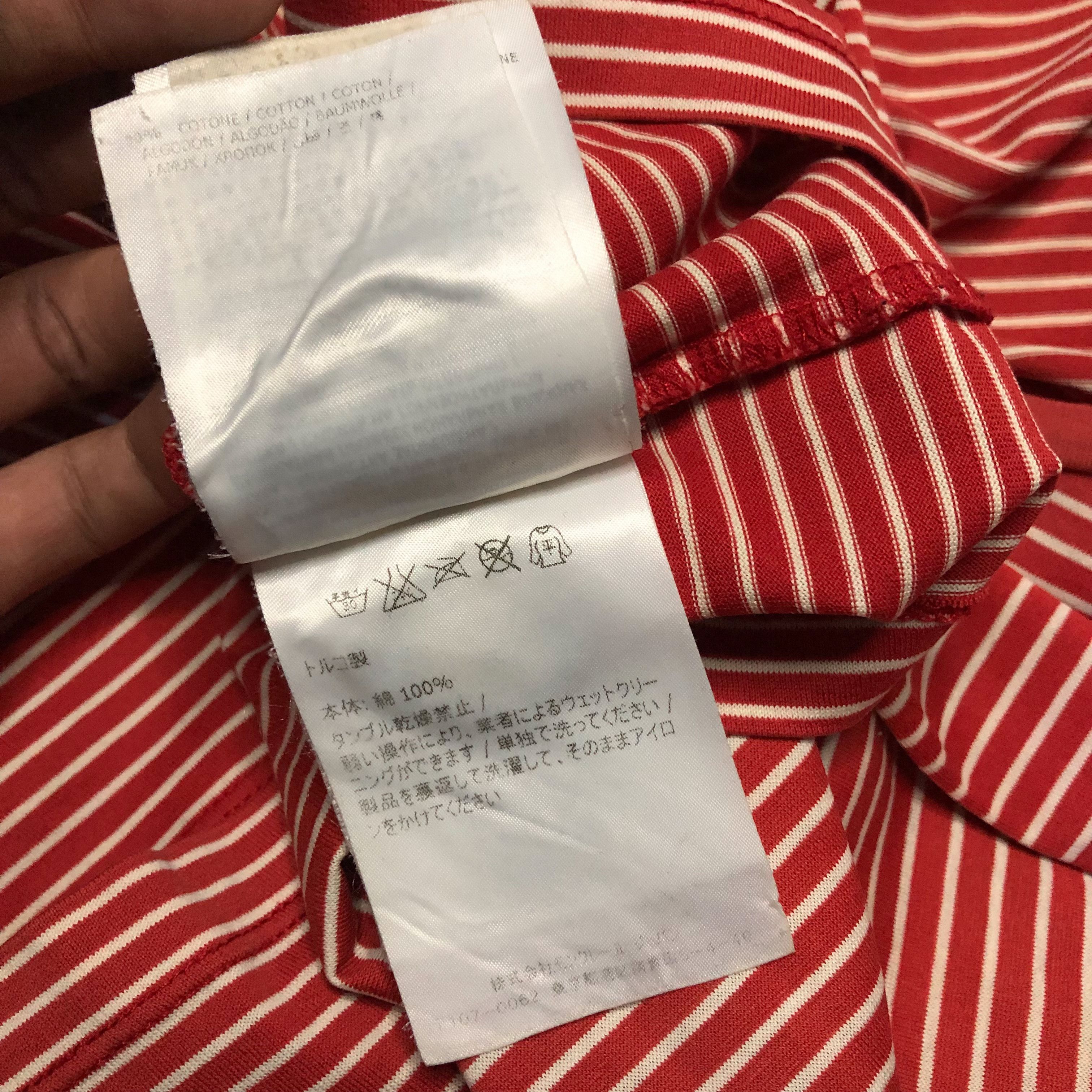 Moncler Moncler Retro Pocket T-Shirt | Y2K Style | Stripes Size XL / US 12-14 / IT 48-50 - 10 Thumbnail