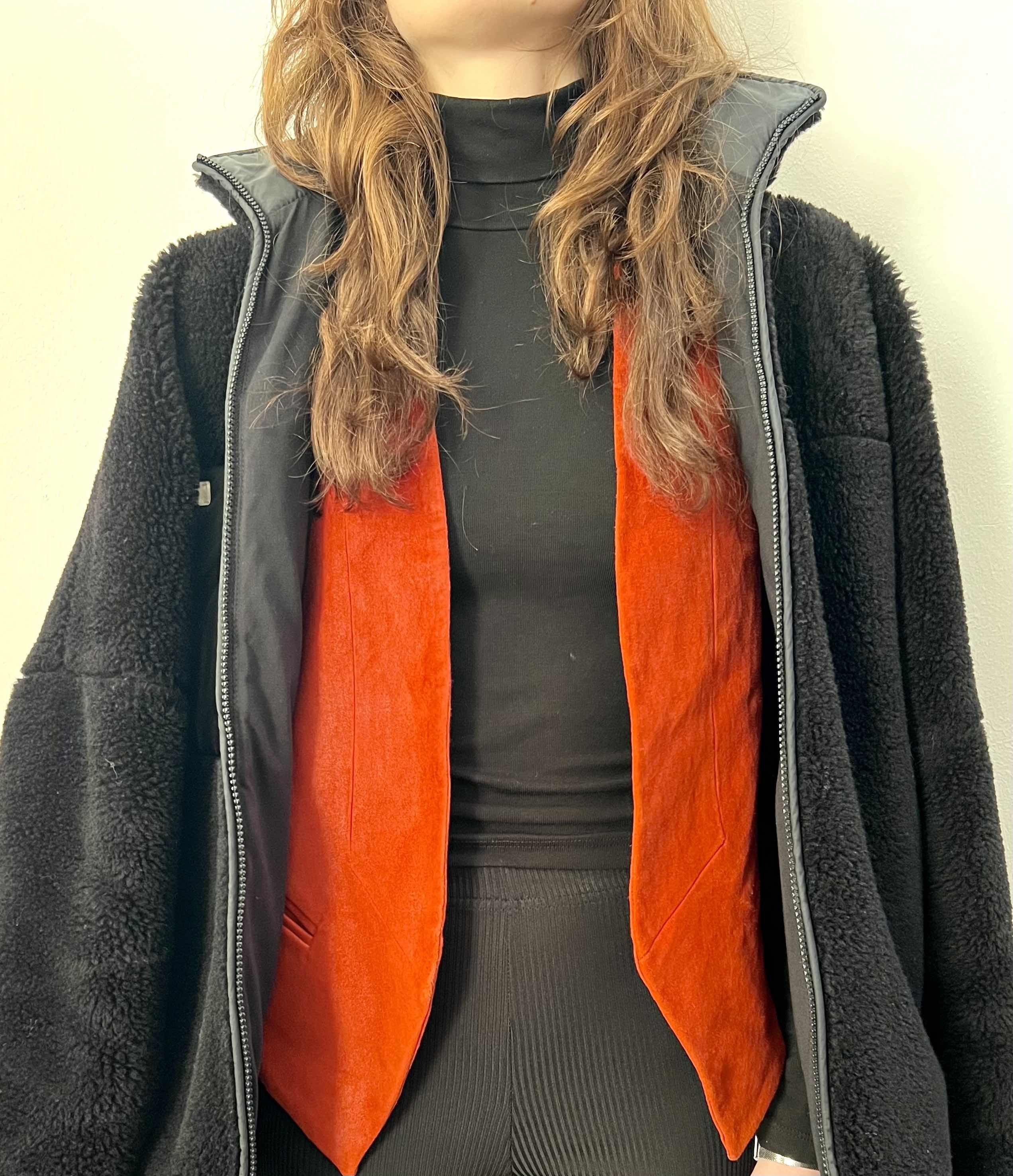 Ann Demeulemeester Suede Leather tailored Waistcoat Size XS / US 0-2 / IT 36-38 - 8 Thumbnail