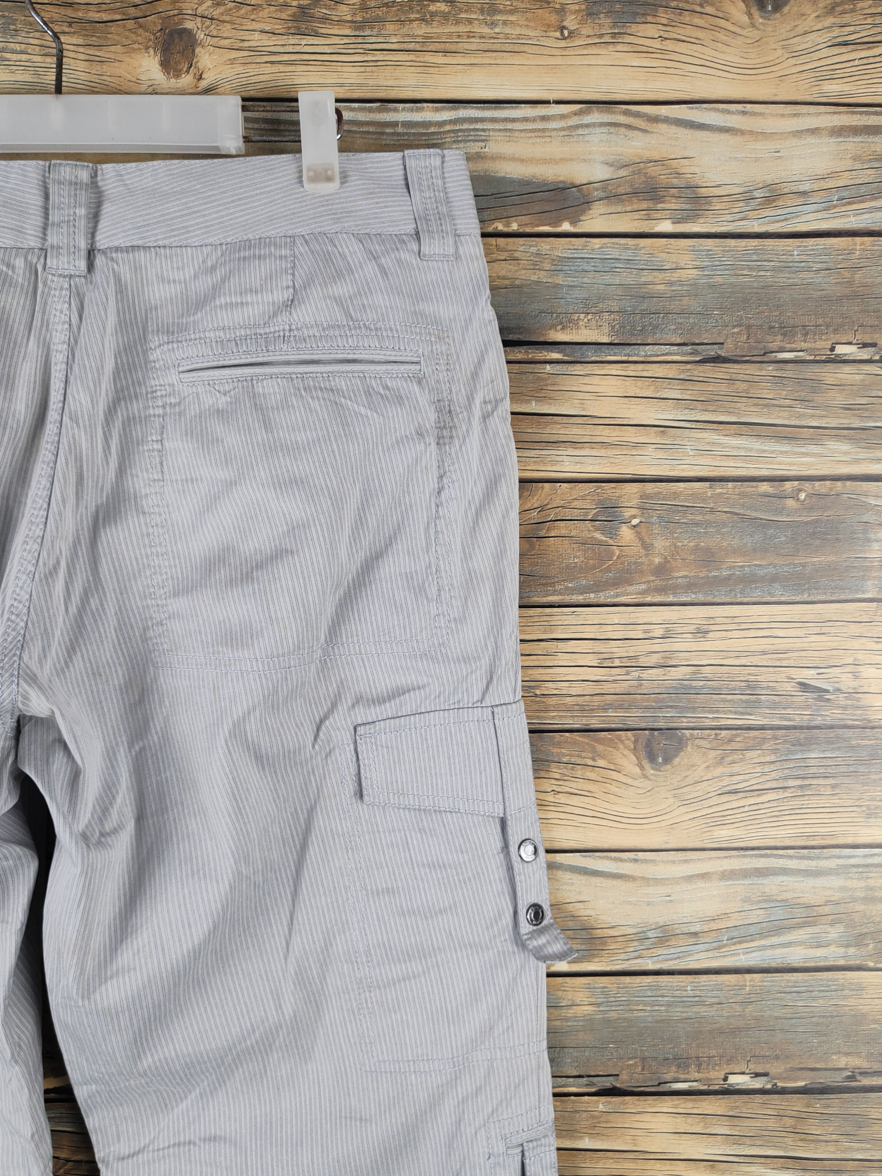 Japanese Brand Epoca Uoma Gray Multipocket Tactical Cargo Pants #2361 Size US 33 - 10 Thumbnail