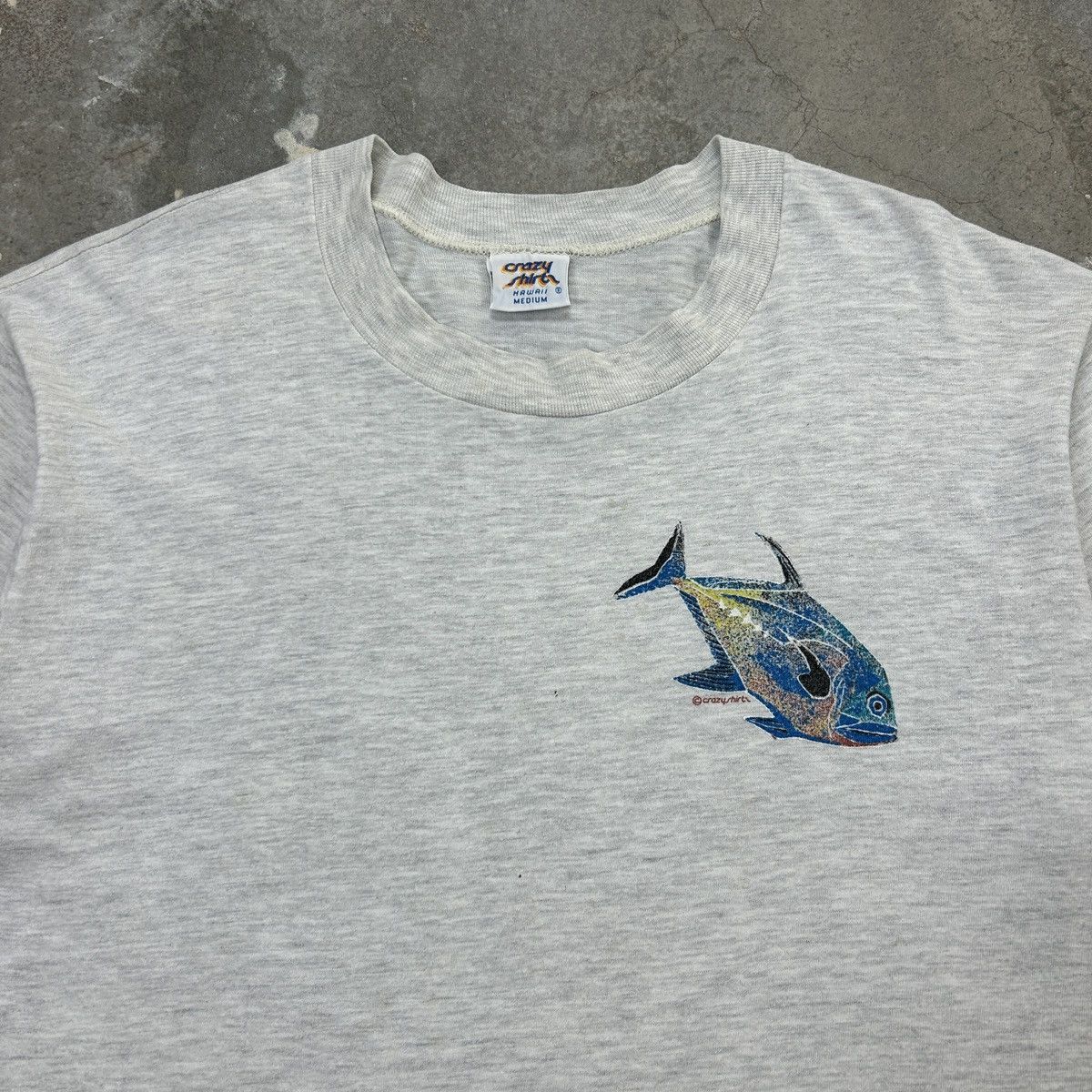 Vintage 1990s Crazy Shirts - Graphic Tee Size US M / EU 48-50 / 2 - 3 Thumbnail