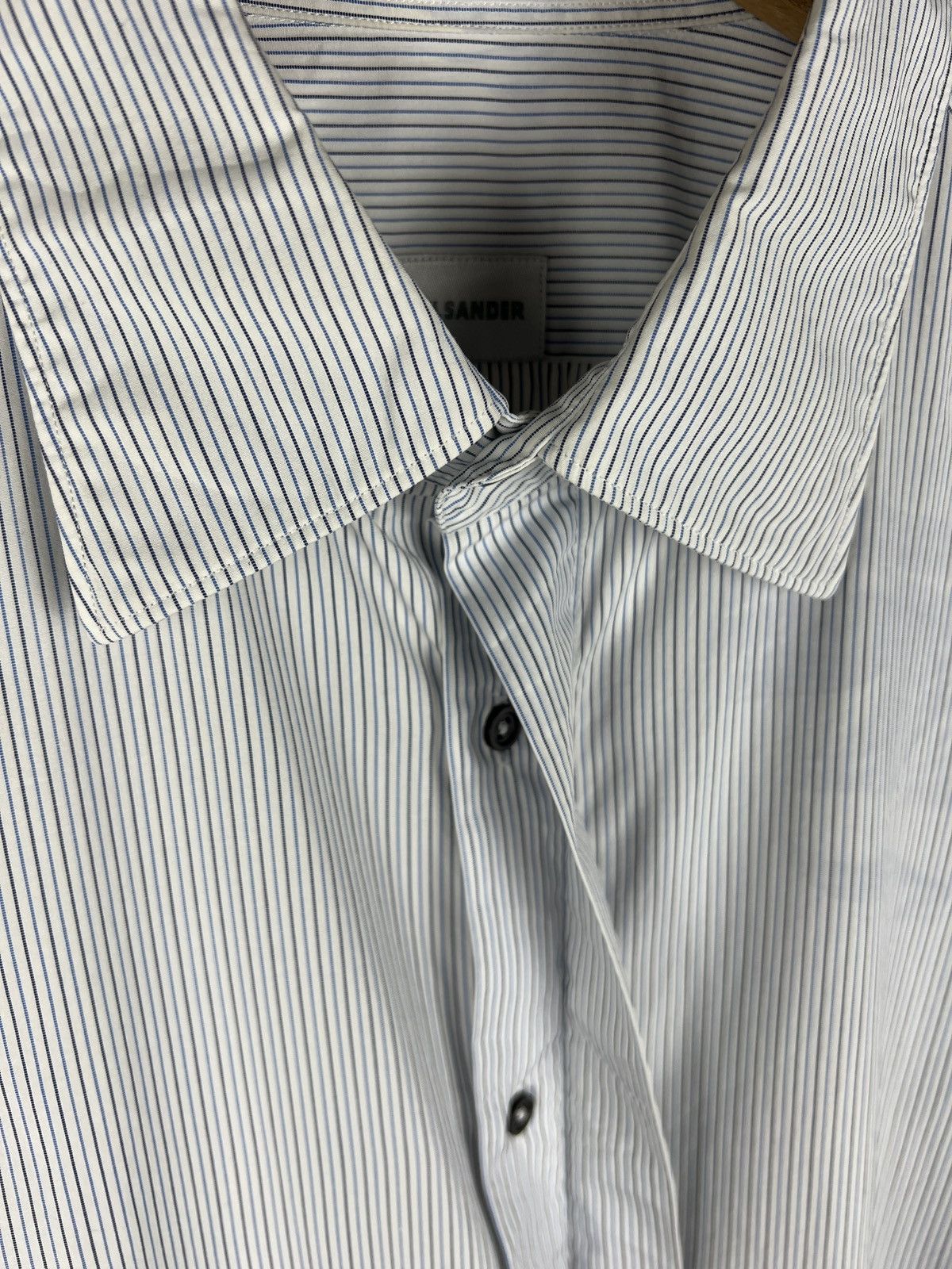 Jil Sander Jil Sander Stripes Button Up Shirt Size US L / EU 52-54 / 3 - 10 Thumbnail