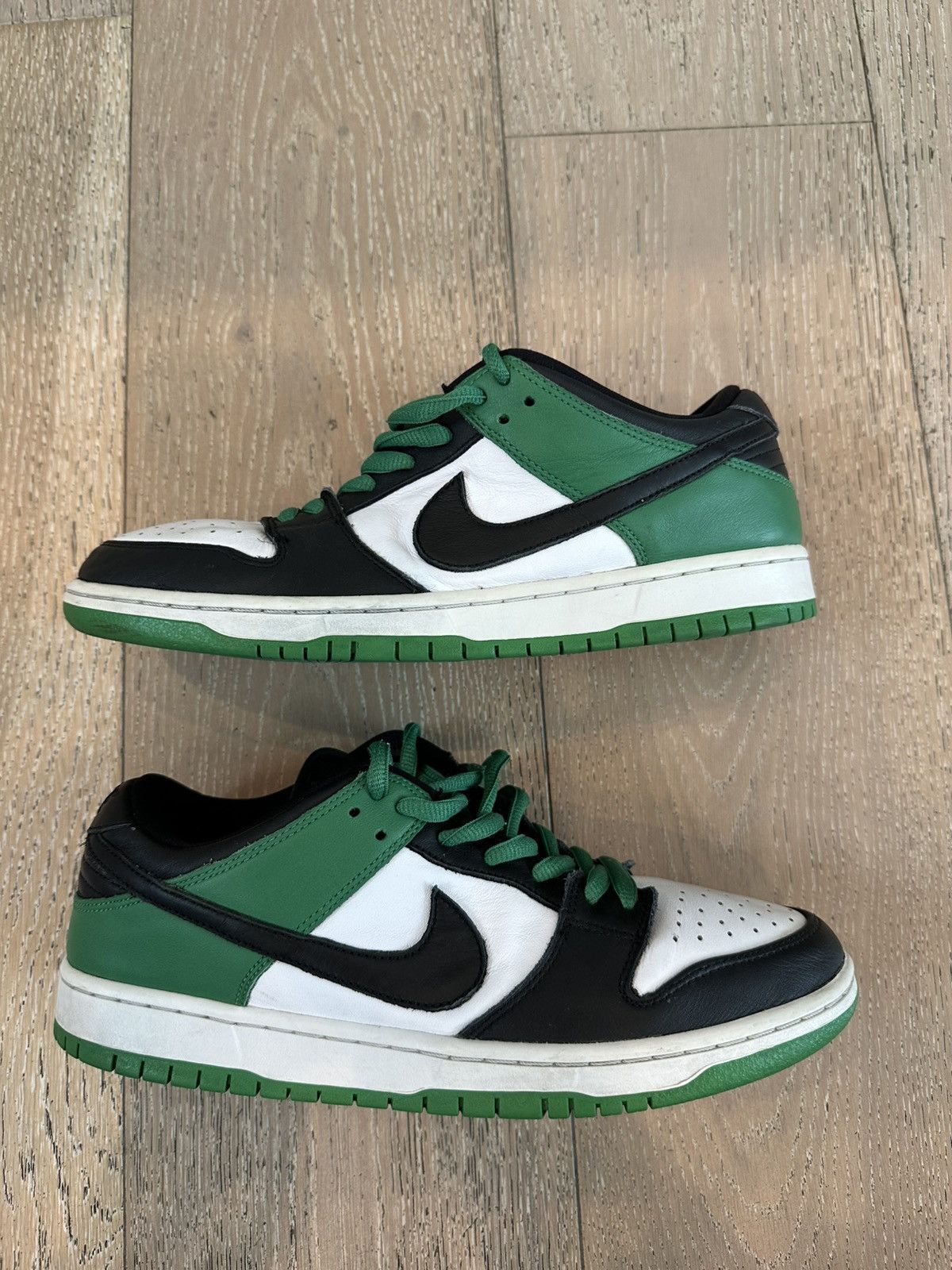 Nike SB Nike Sb Dunk Low Classic Green Size US 10 / EU 43 - 4 Thumbnail