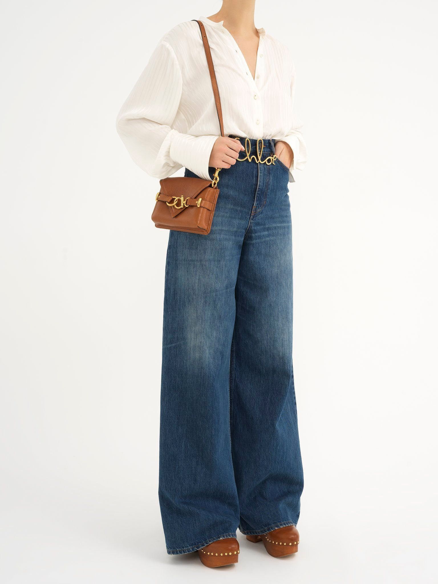 Chloe o1loc1c11125 Size: OS / Mini Cape Bag in Brown Size ONE SIZE - 2 Thumbnail