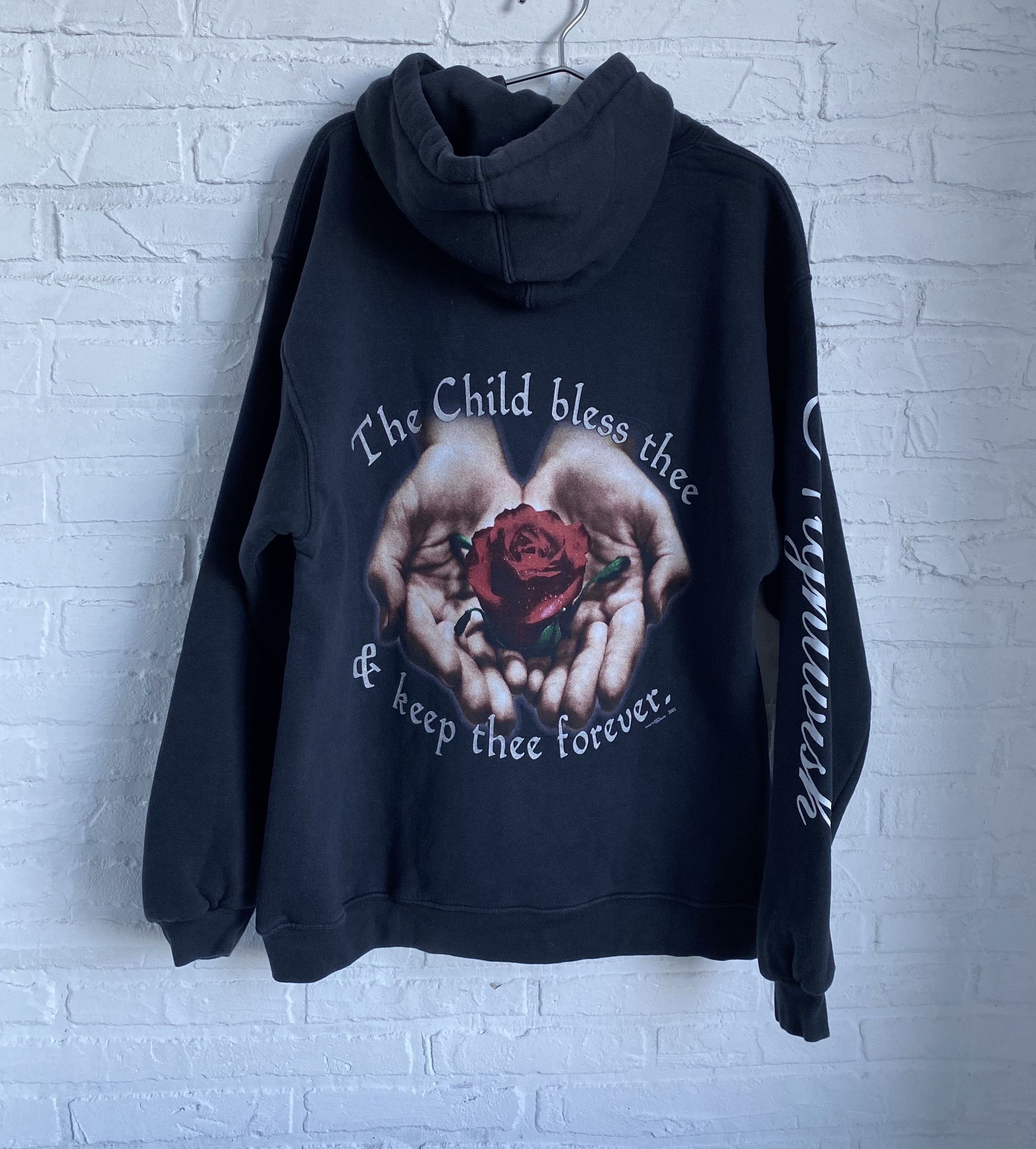 Band Tees × Vintage Vintage 2002 Nightwish century child hoodie Size US L / EU 52-54 / 3 - 1 Thumbnail