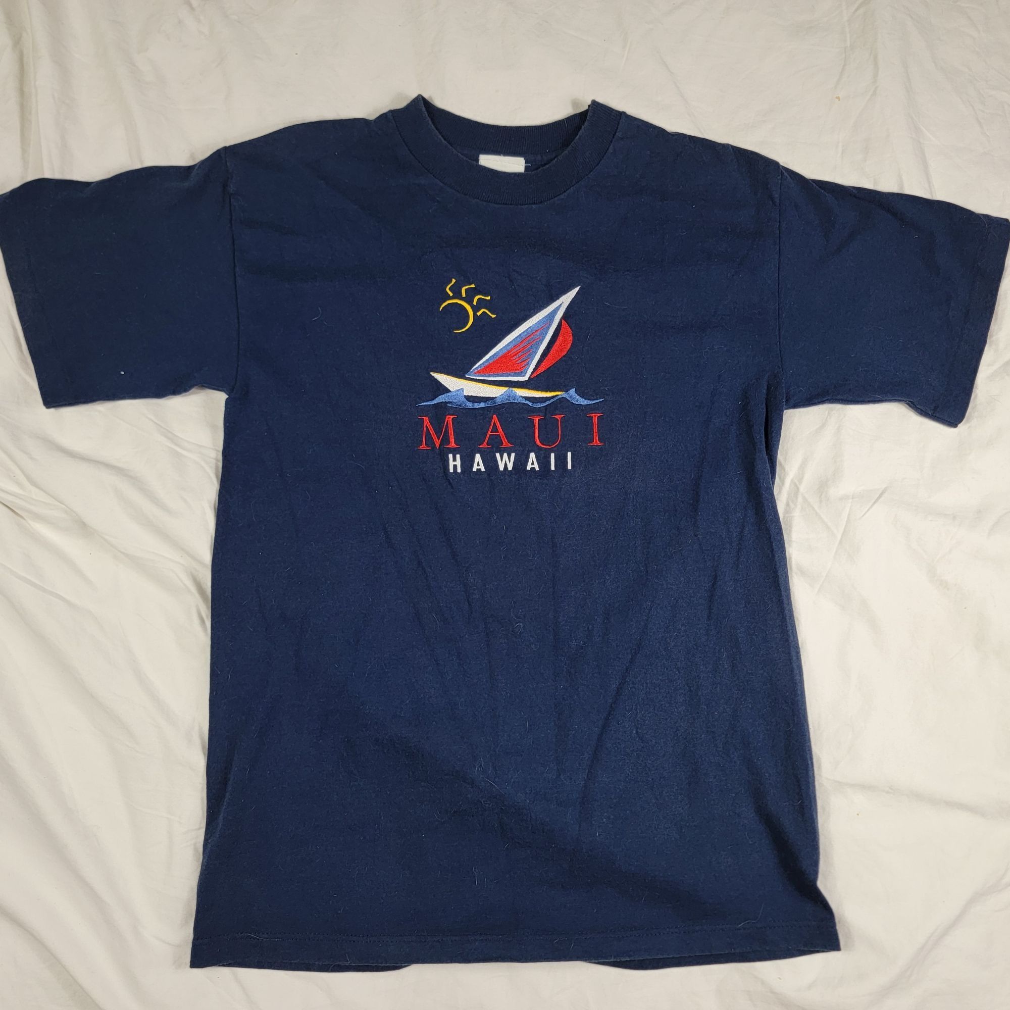 Other × Vintage Vintage Somers Maui Hawaii Adults Medium Blue Shirt Made In Size US M / EU 48-50 / 2 - 1 Thumbnail