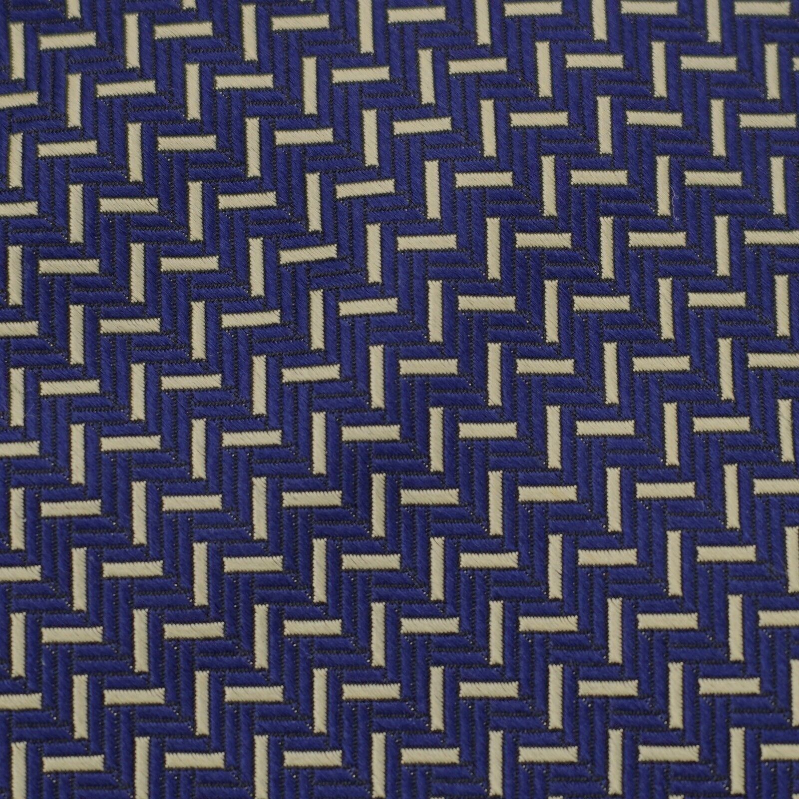 Jos. A. Bank Jos A Bank Premier Collection Blue Tan Basketweave Short Sil Size ONE SIZE - 2 Thumbnail