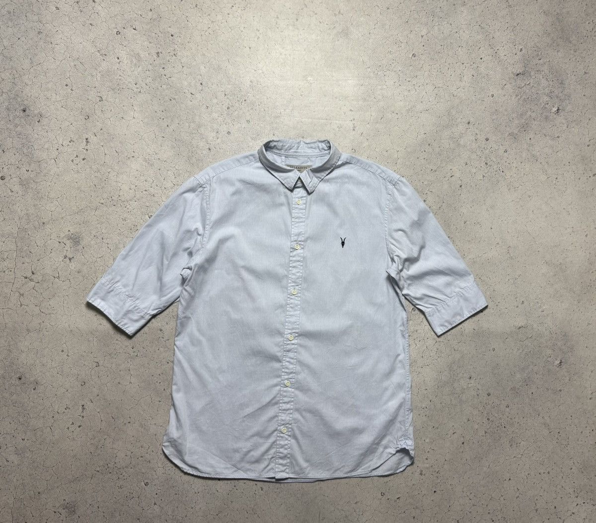 Allsaints Allsaints Button Up Shirt Luxury Vintage Size US L / EU 52-54 / 3 - 1 Thumbnail
