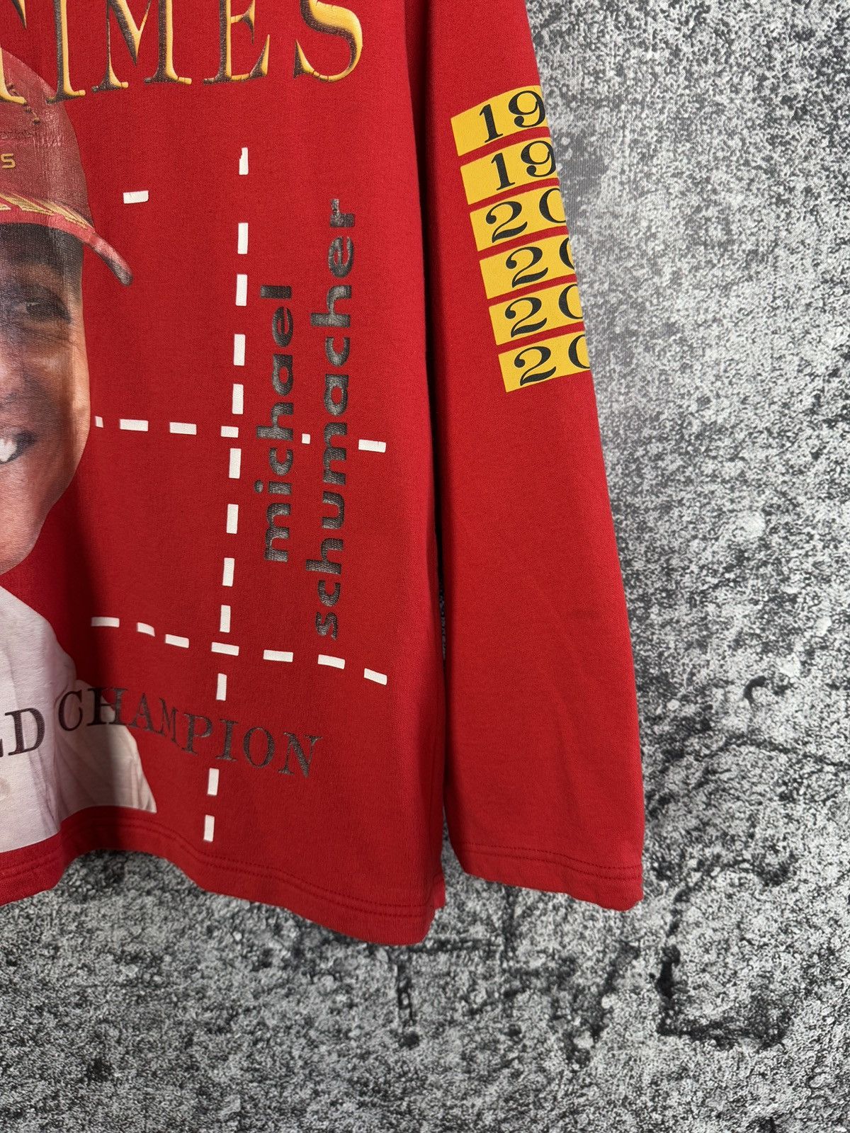 Formula 1 Michael Schumacher Vintage Hoodie Racing F1 Size L Size US L / EU 52-54 / 3 - 5 Thumbnail