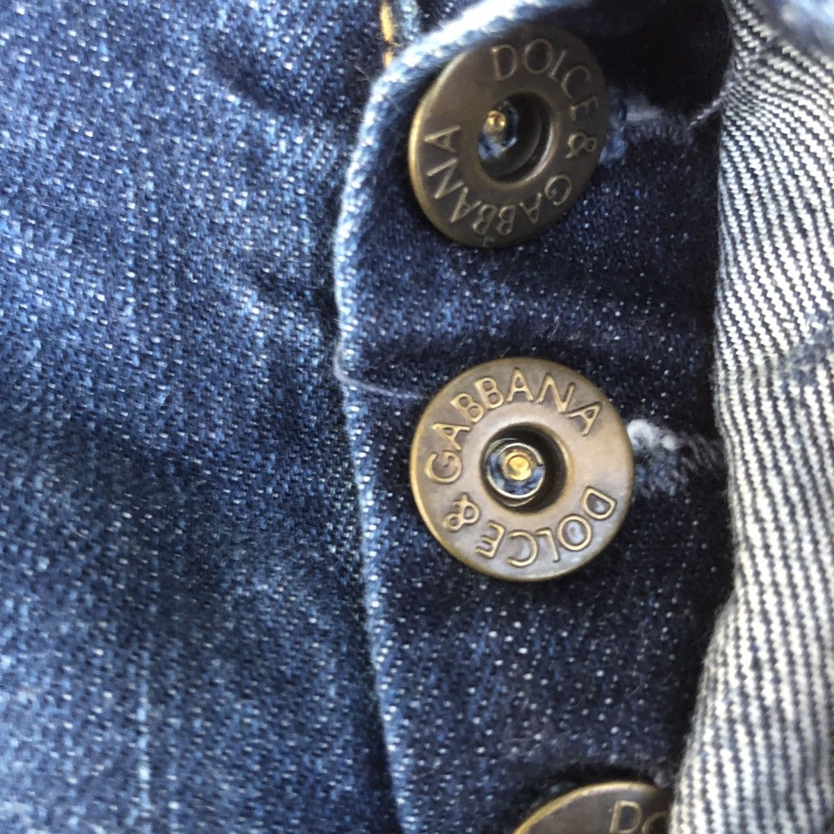 Dolce & Gabbana × Vintage D&G Dolce & Gabbana luxury crazy distressed denim jeans Size US 38 / EU 54 - 6 Thumbnail