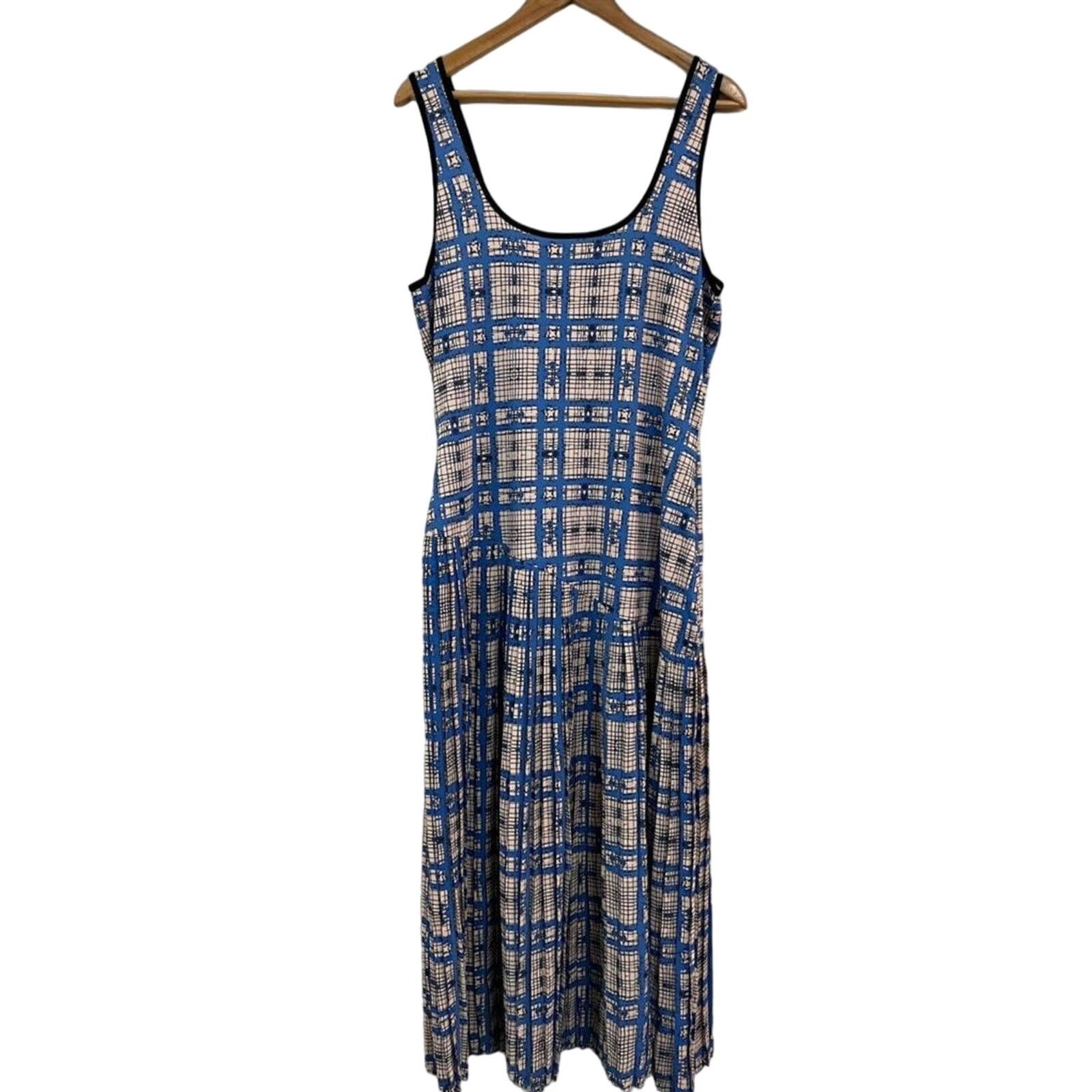 Anthropologie New Anthropologie Dhruv Kapoor Plaid Midi Dress $210 XLP Size XL / US 12-14 / IT 48-50 - 7 Thumbnail