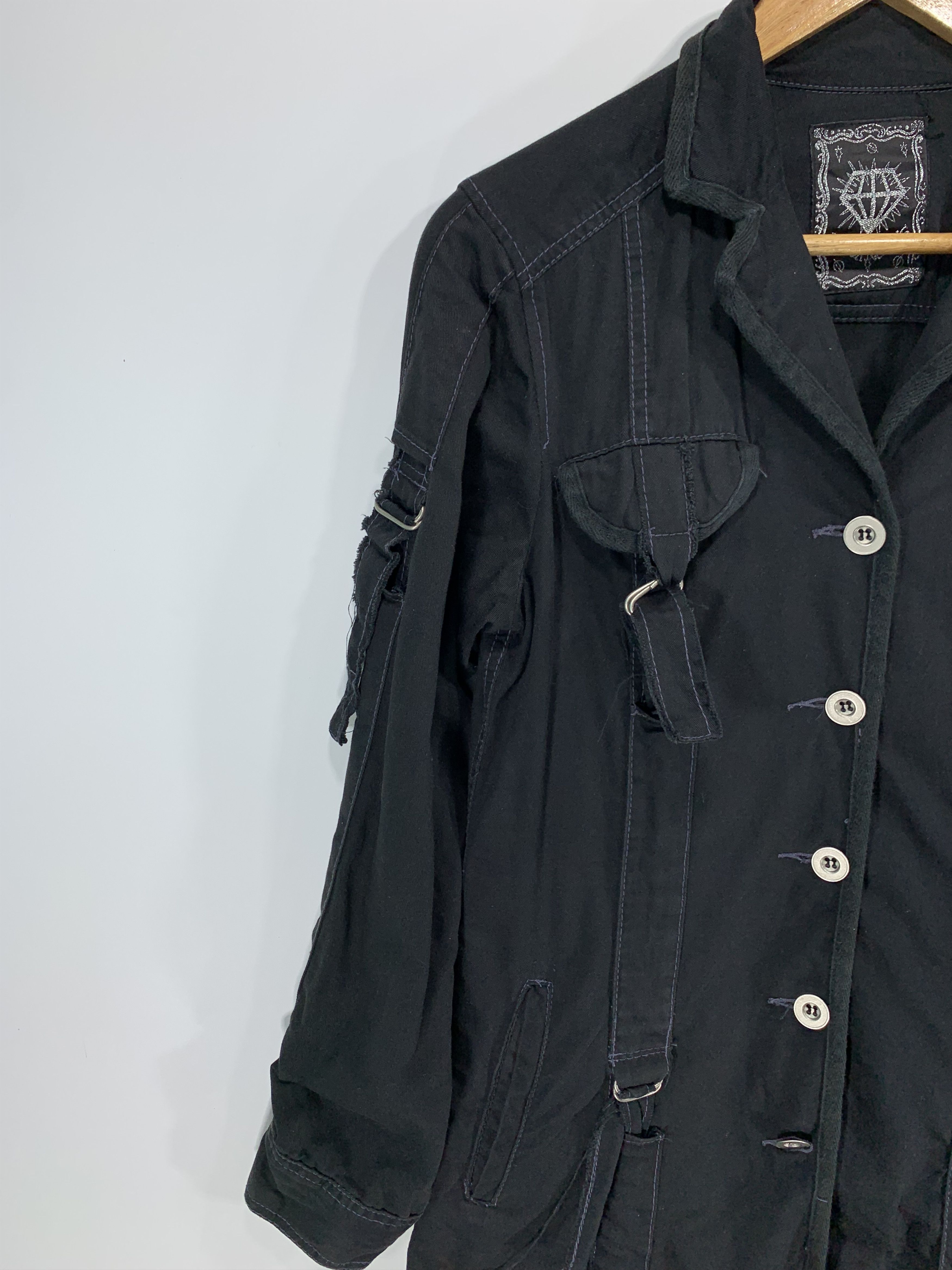 If Six Was Nine × Japanese Brand × Seditionaries Algon Quins Bondage button Jacket Size US S / EU 44-46 / 1 - 3 Thumbnail