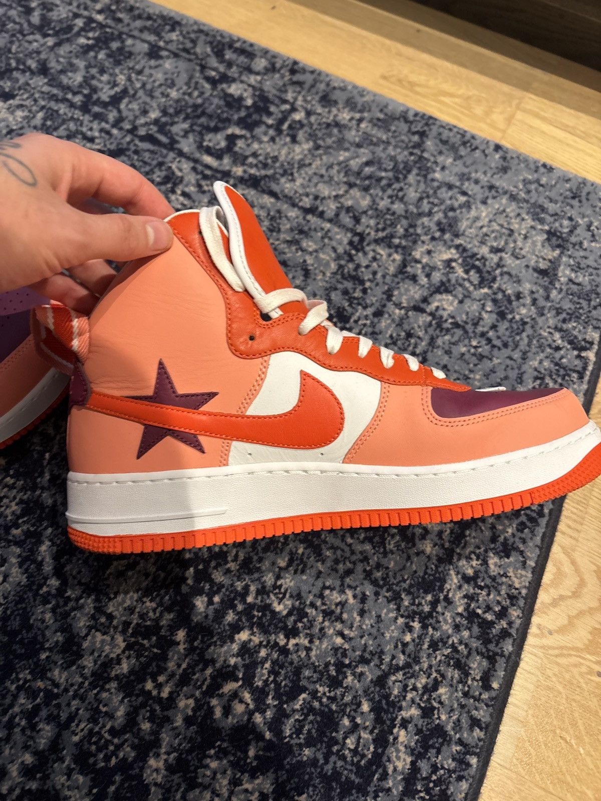 Nike × Riccardo Tisci Ricardo Tisci Air Force 1 Size US 11.5 / EU 44-45 - 5 Thumbnail