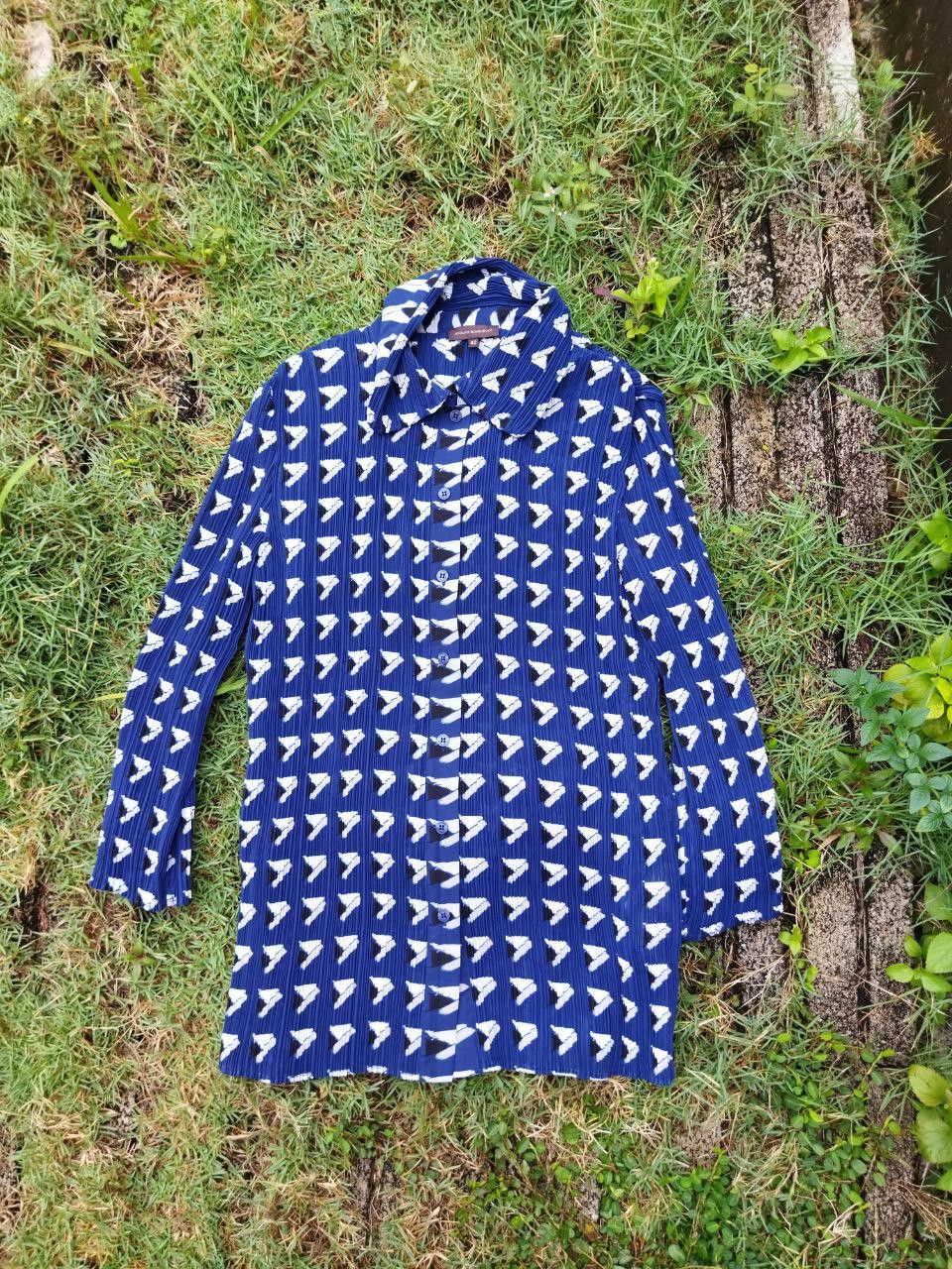 Adolfo Dominguez Adolfo Dominguez Pleated Shirt - Size 42 Size M / US 6-8 / IT 42-44 - 1 Thumbnail
