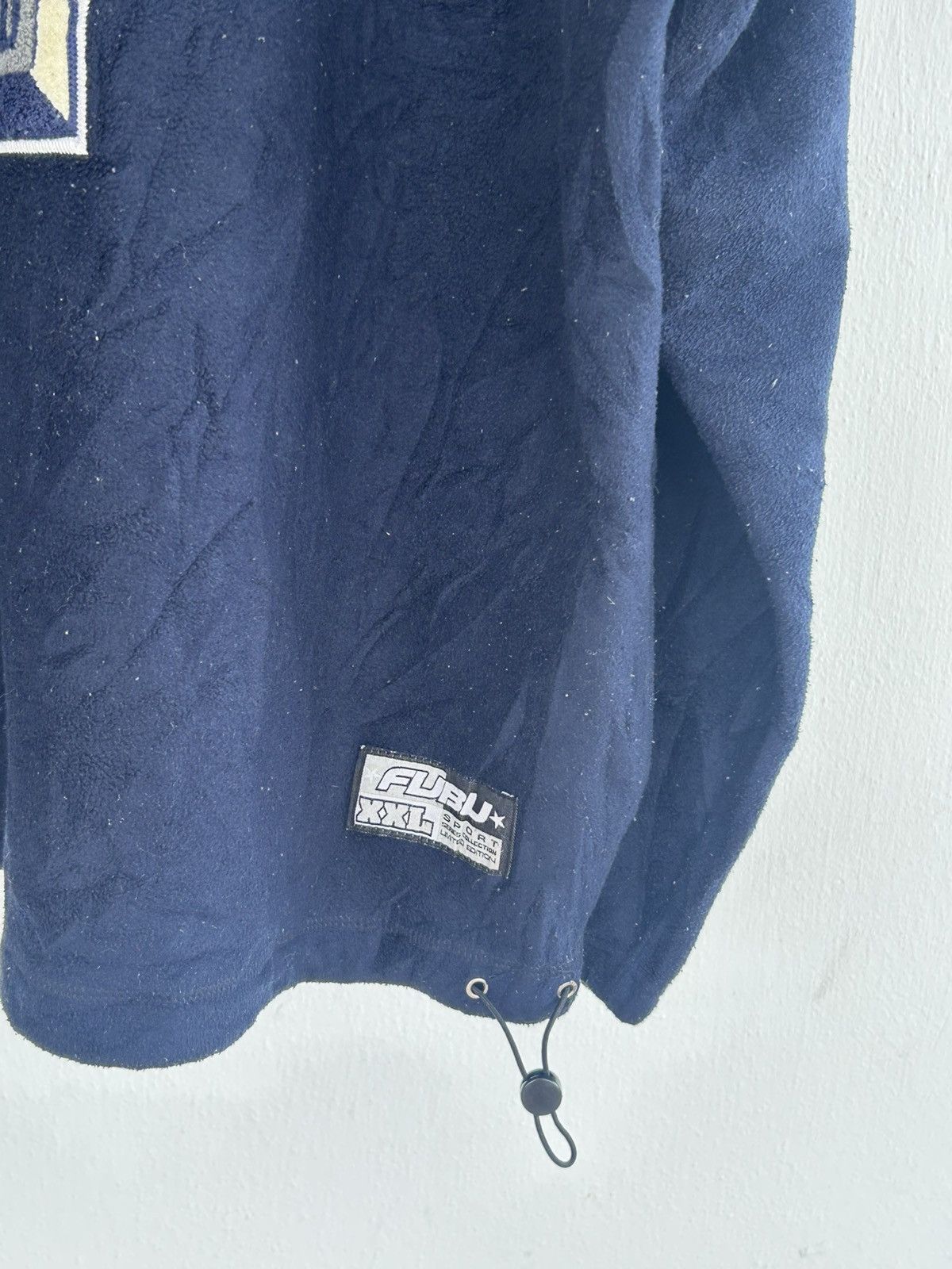 Fubu Fubu Sweater Halfzip Fronthit Blue Size US XL / EU 56 / 4 - 7 Thumbnail