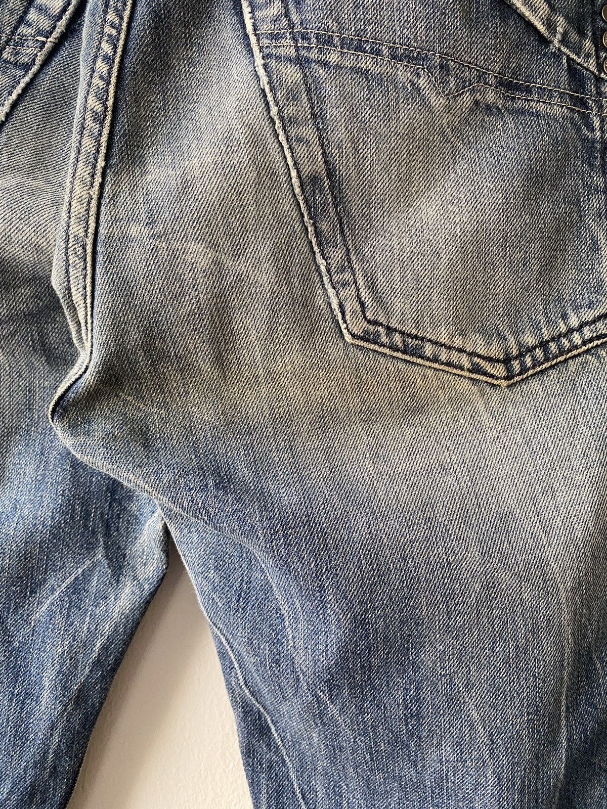Diesel × Diesel Black Gold Diesel Mennit Distressed Denim Size US 32 / EU 48 - 16 Thumbnail